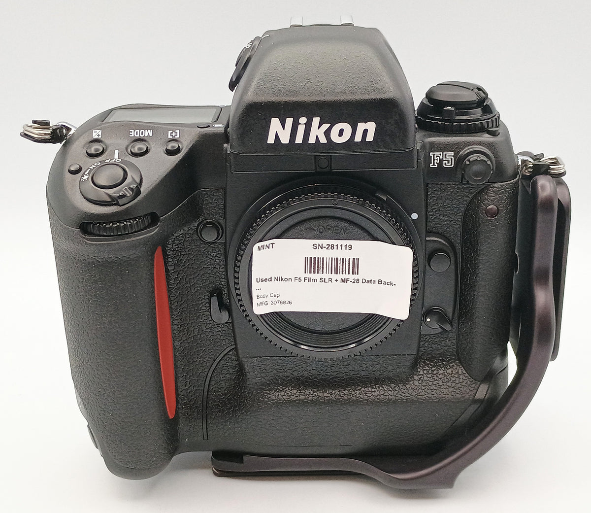 Used Nikon F5 Film SLR + MF-28 Data Back
