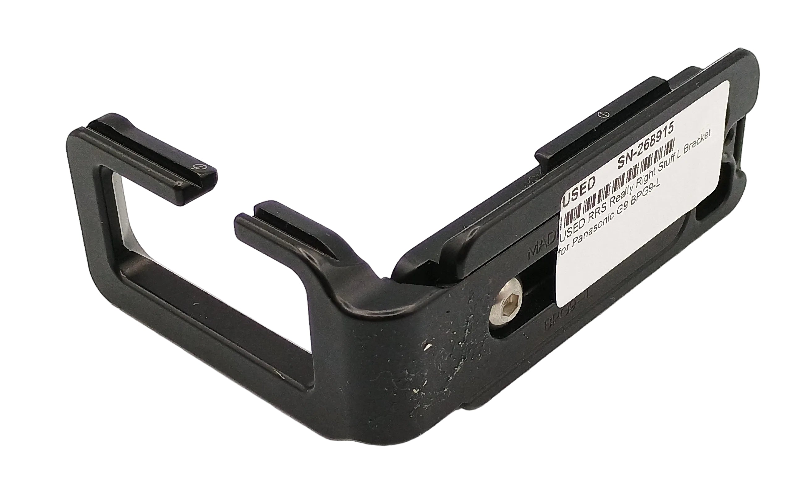 USED RRS Really Right Stuff L Bracket for Panasonic G9 BPG9-L