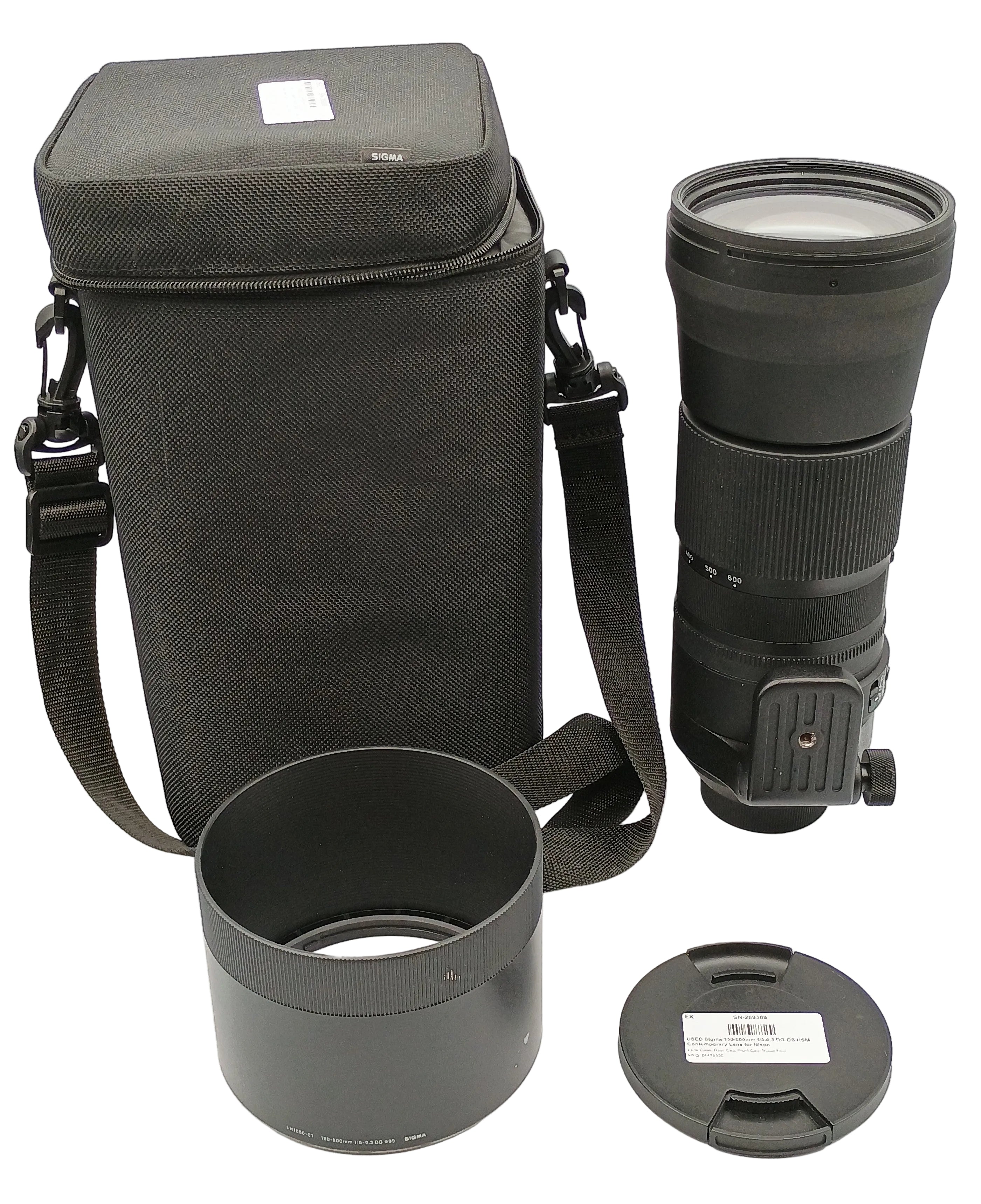 USED Sigma 150-600mm f/5-6.3 DG OS HSM Contemporary Lens for Nikon