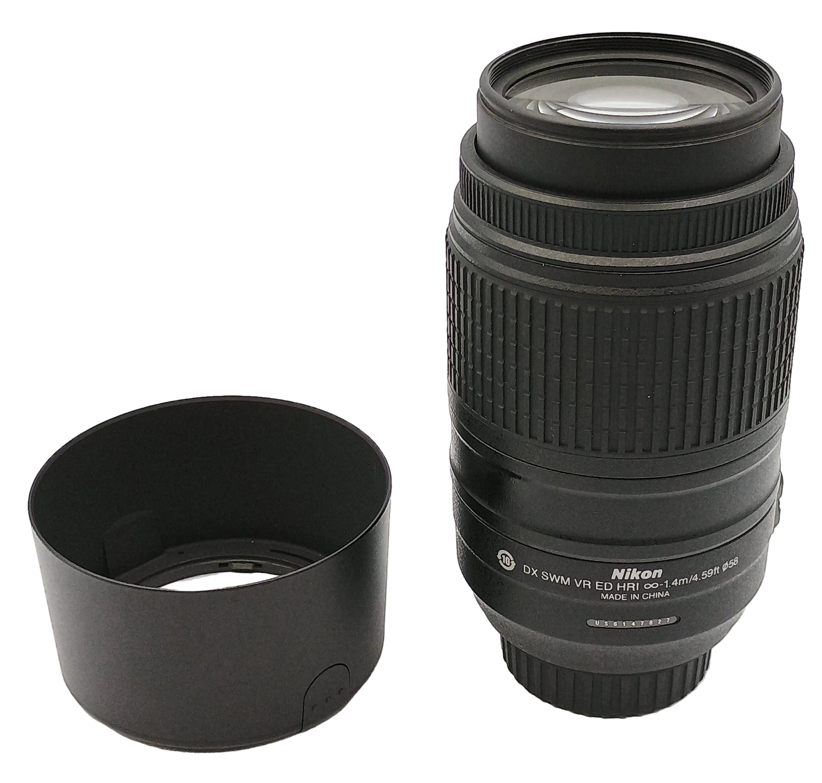USED Nikon 55-300mm F4.5-5.6 G VR AF-S DX Lens