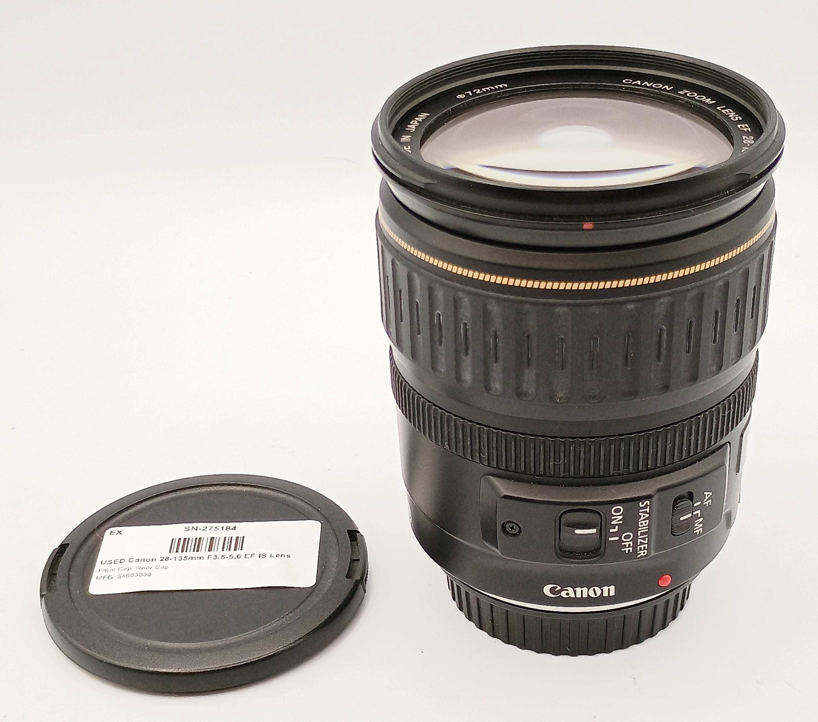 CANON ZOOM LENS EF 28-135mm F3.5-5.6 IS カメラレンズ オート