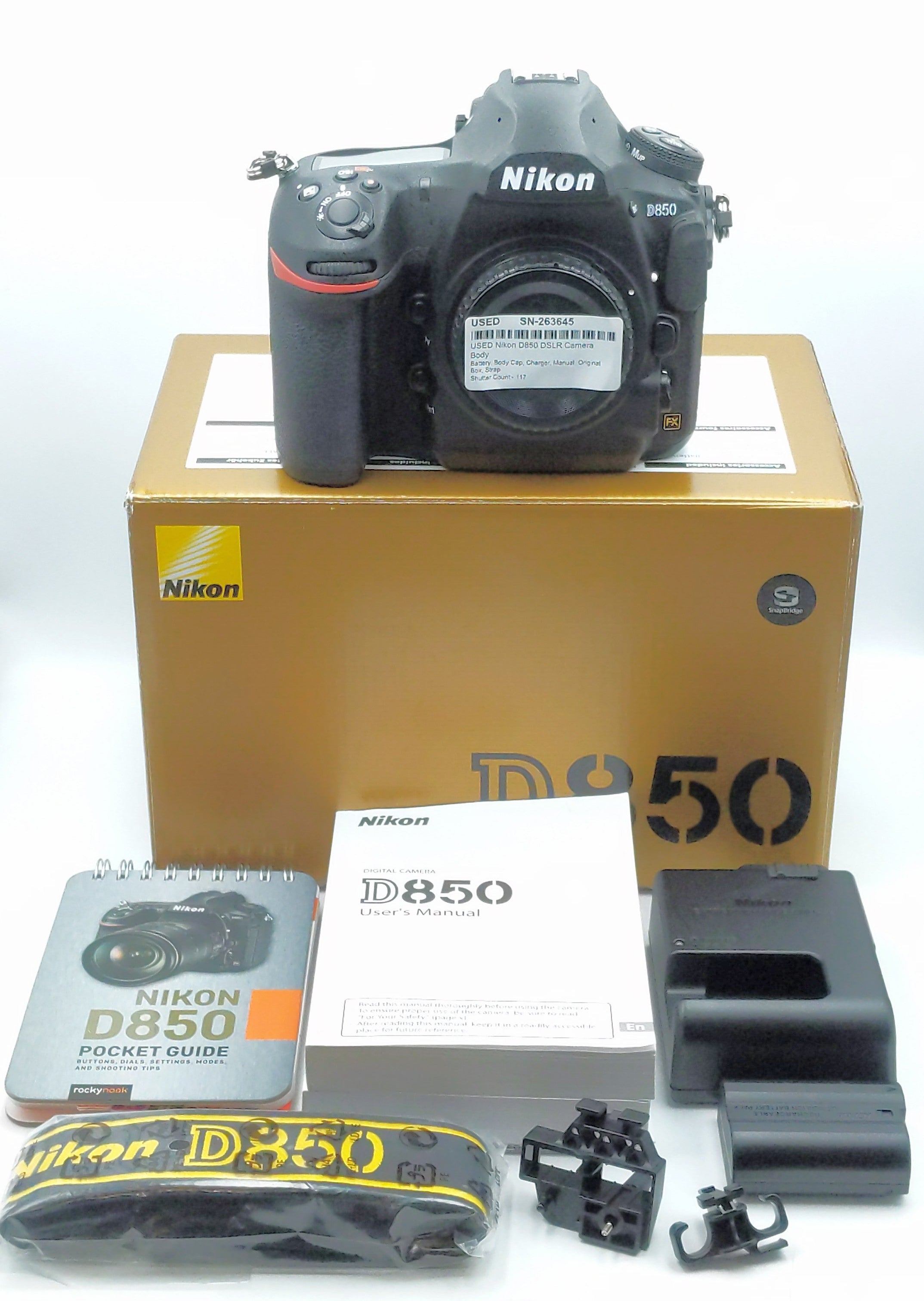 USED Nikon D850 DSLR Camera Body