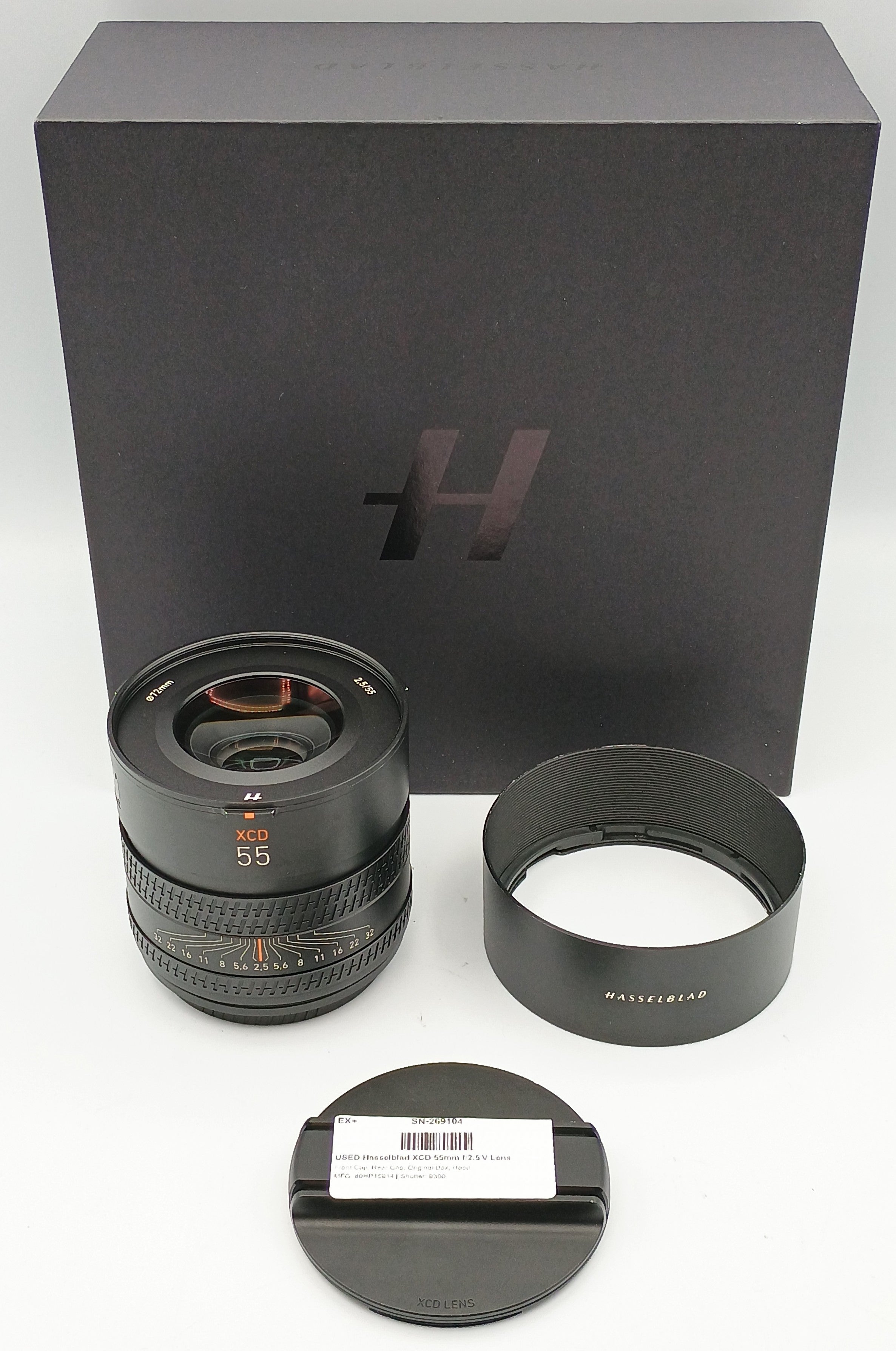 USED Hasselblad XCD 55mm f/2.5 V Lens
