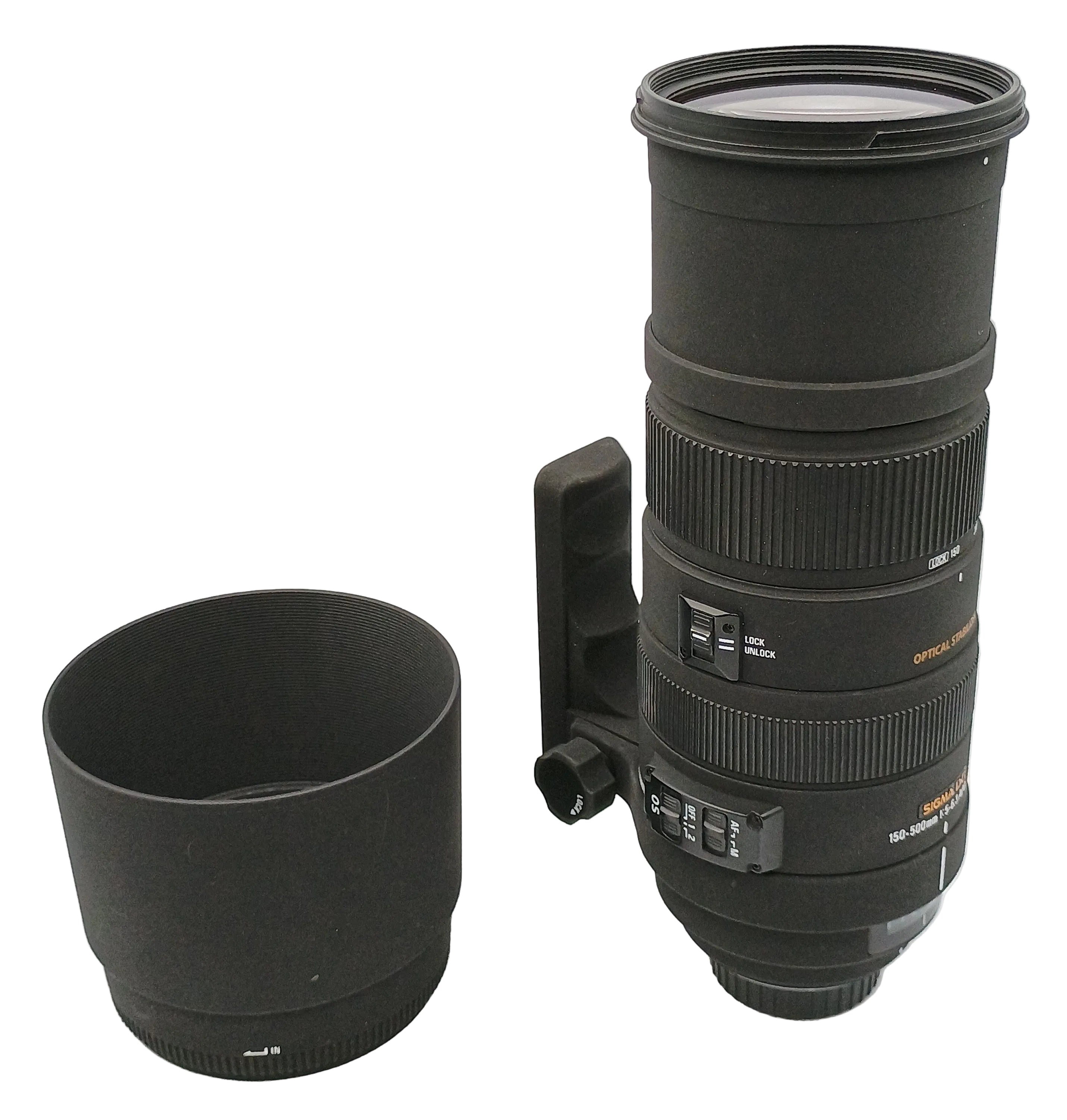 USED Sigma 150-500mm F5-6.3 APO DG HSM OS for Nikon