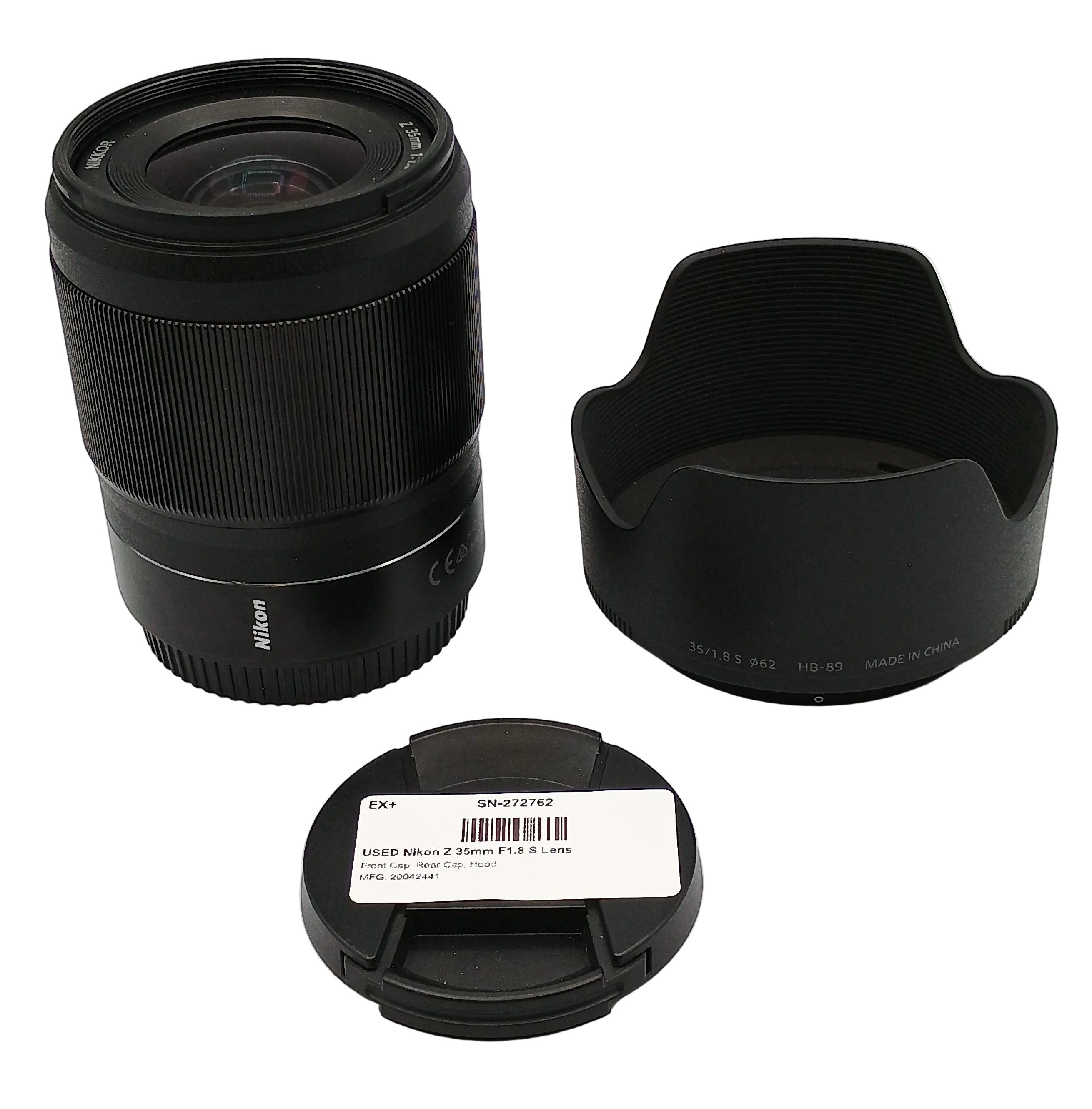 USED Nikon Z 35mm F1.8 S Lens