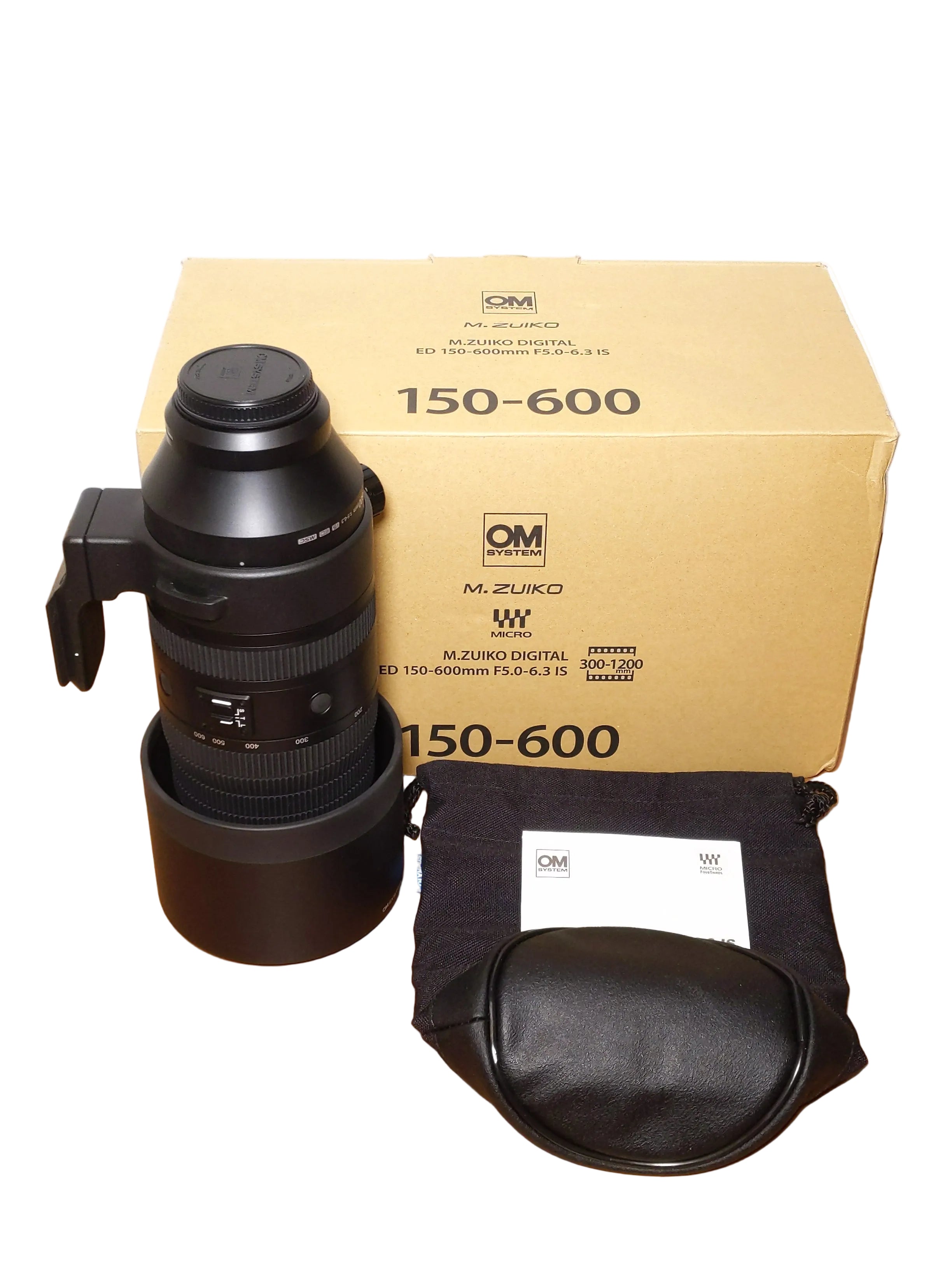 Used OM SYSTEM 150-600mm F5-6.3 IS ED M.Zuiko Digital Micro Four Thirds Lens