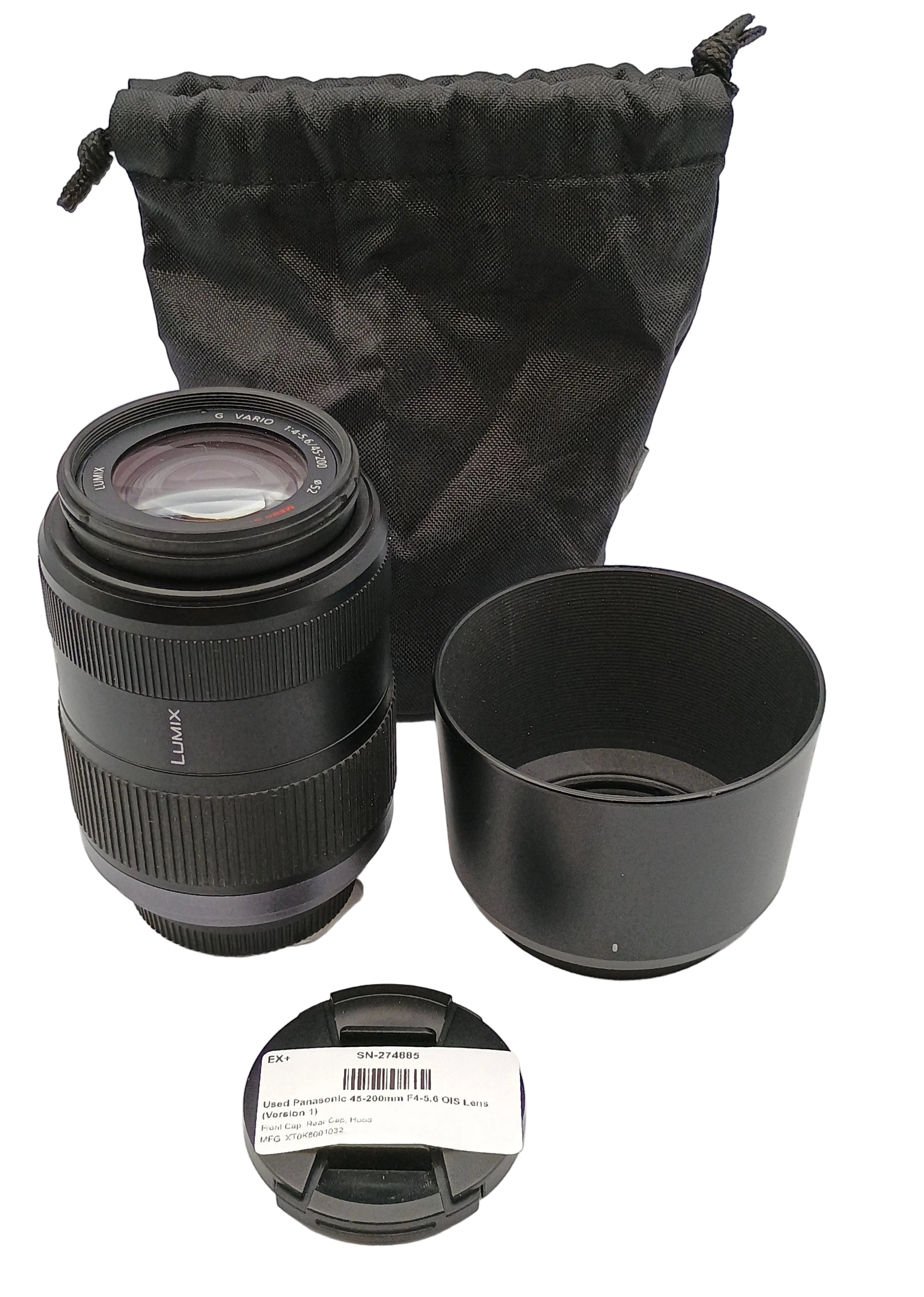 Used Panasonic 45-200mm F4-5.6 OIS Lens (Version 1)