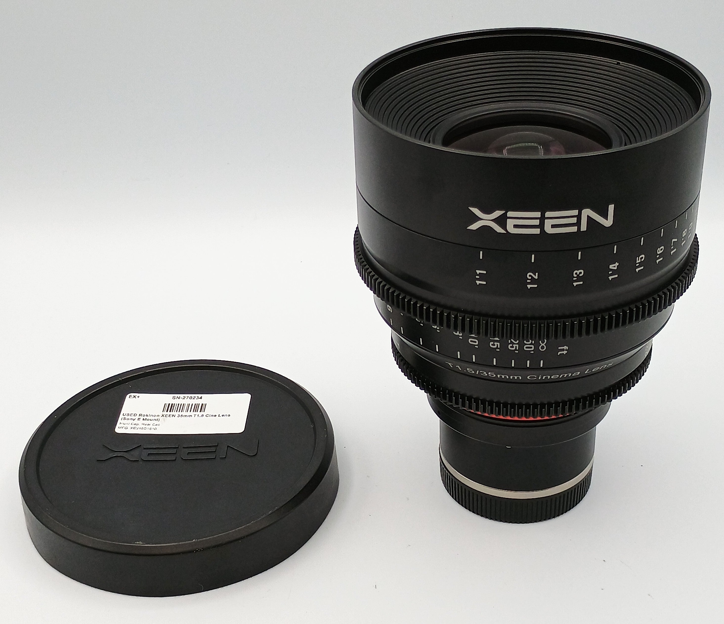 USED Rokinon XEEN 35mm T1.5 Cine Lens (Sony E Mount)