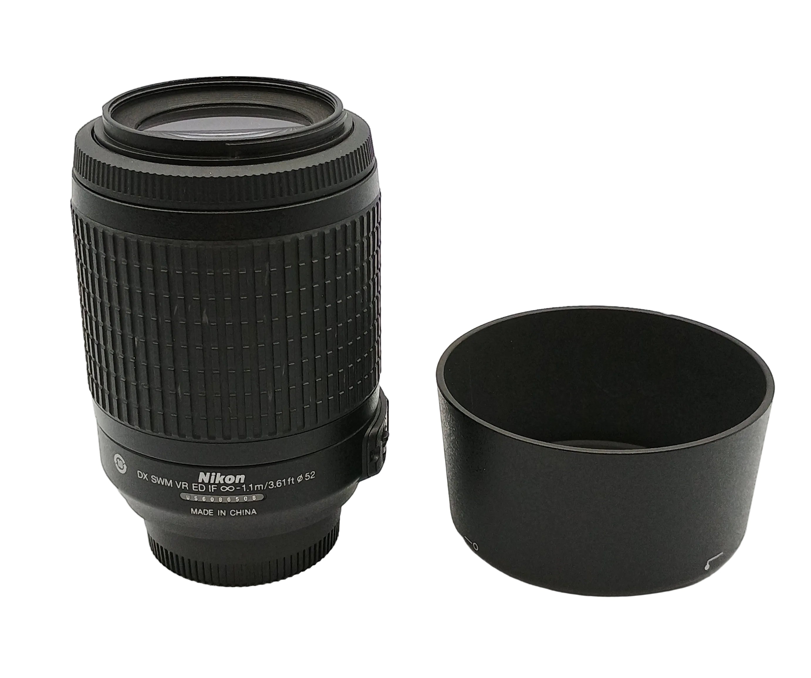USED Nikon 55-200mm F4-5.6 G AF-S VR DX Lens