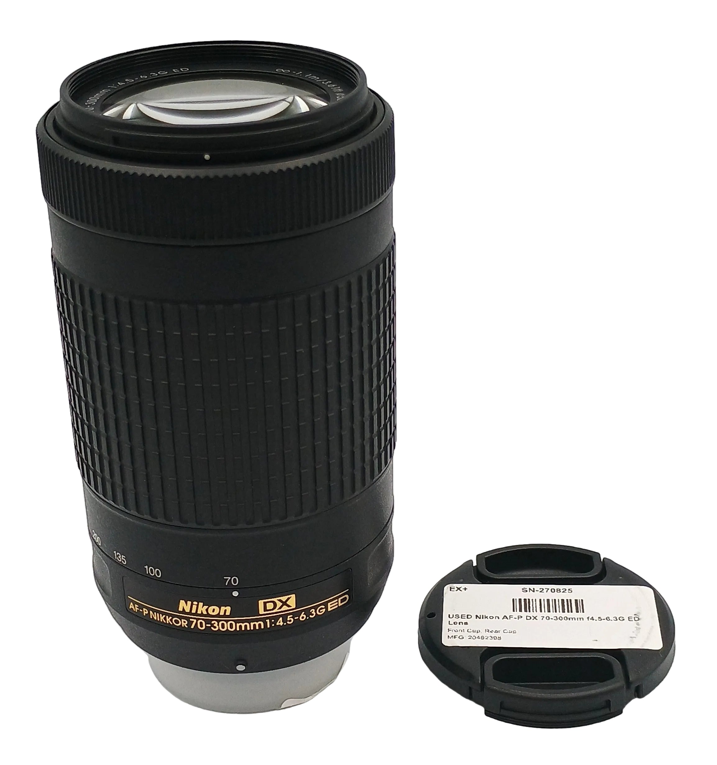 USED Nikon AF-P DX 70-300mm f4.5-6.3G ED Lens