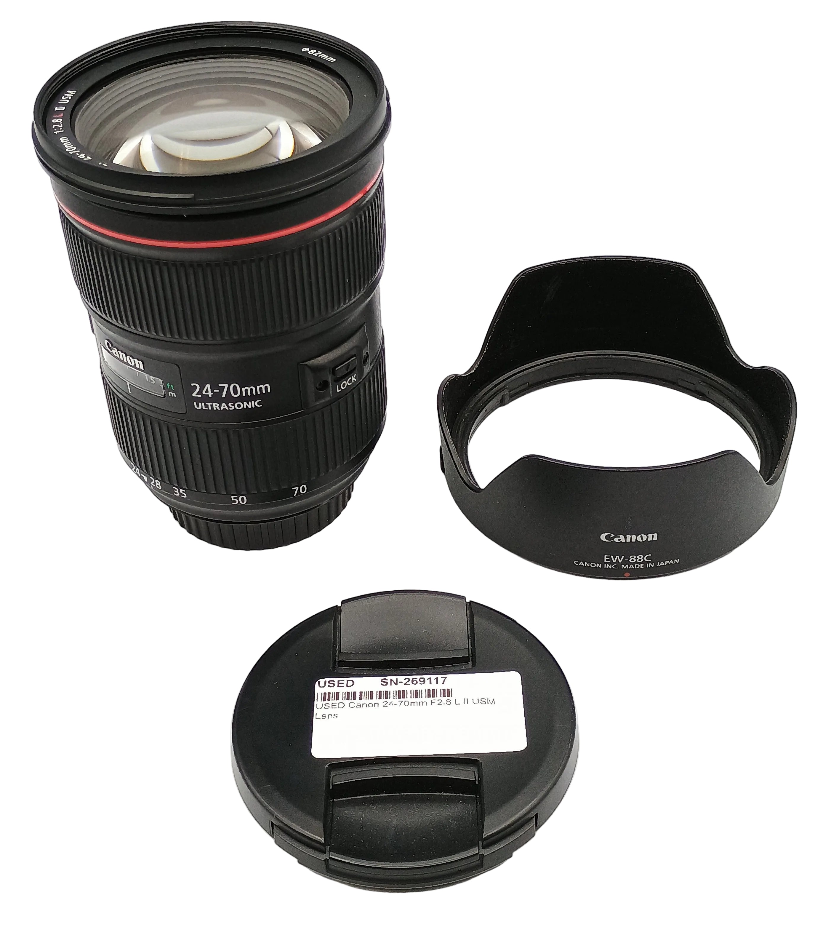 USED Canon 24-70mm F2.8 L II USM Lens