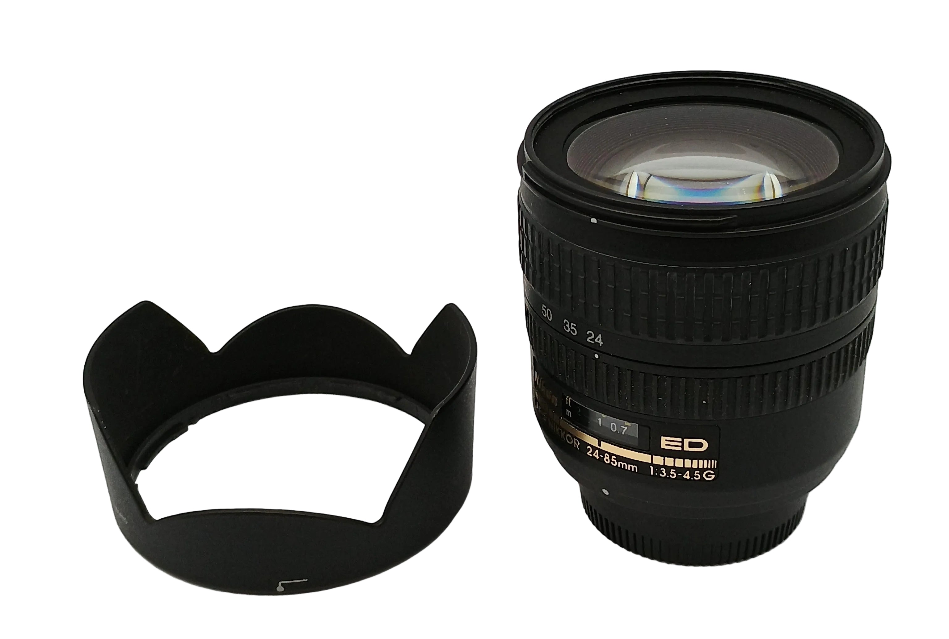 USED Nikon 24-85mm F3.5-4.5 AF-S G (Non-VR) Lens
