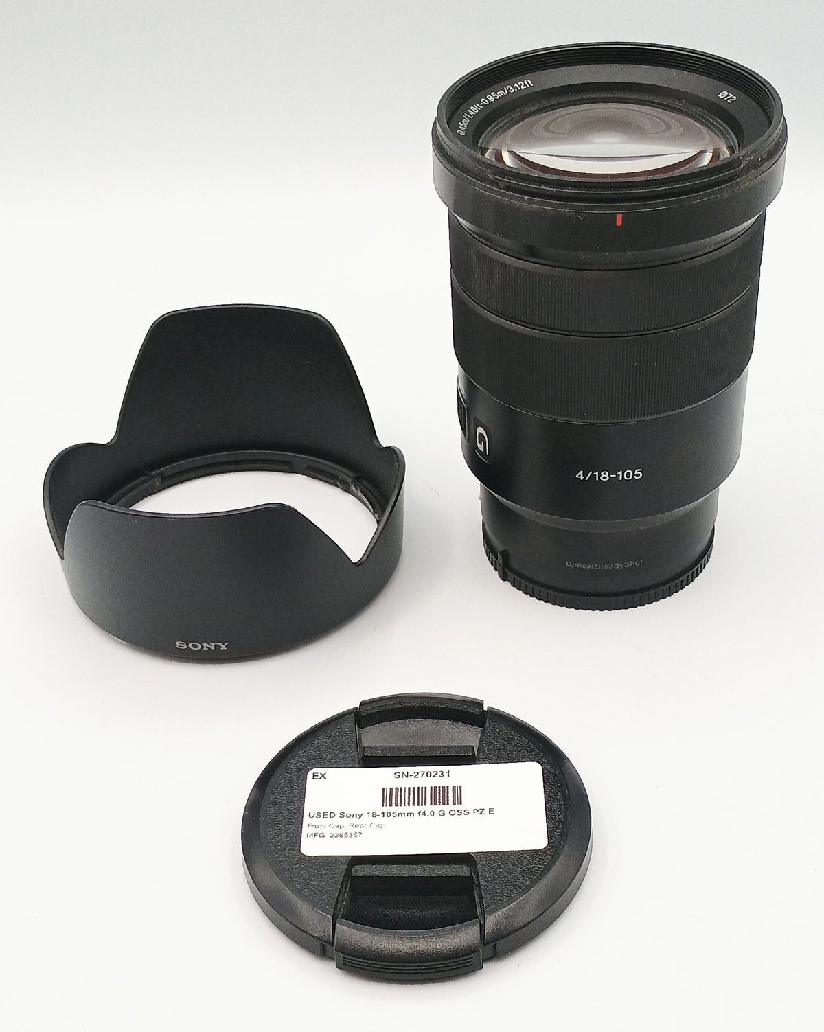 USED Sony 18-105mm f4.0 G OSS PZ E