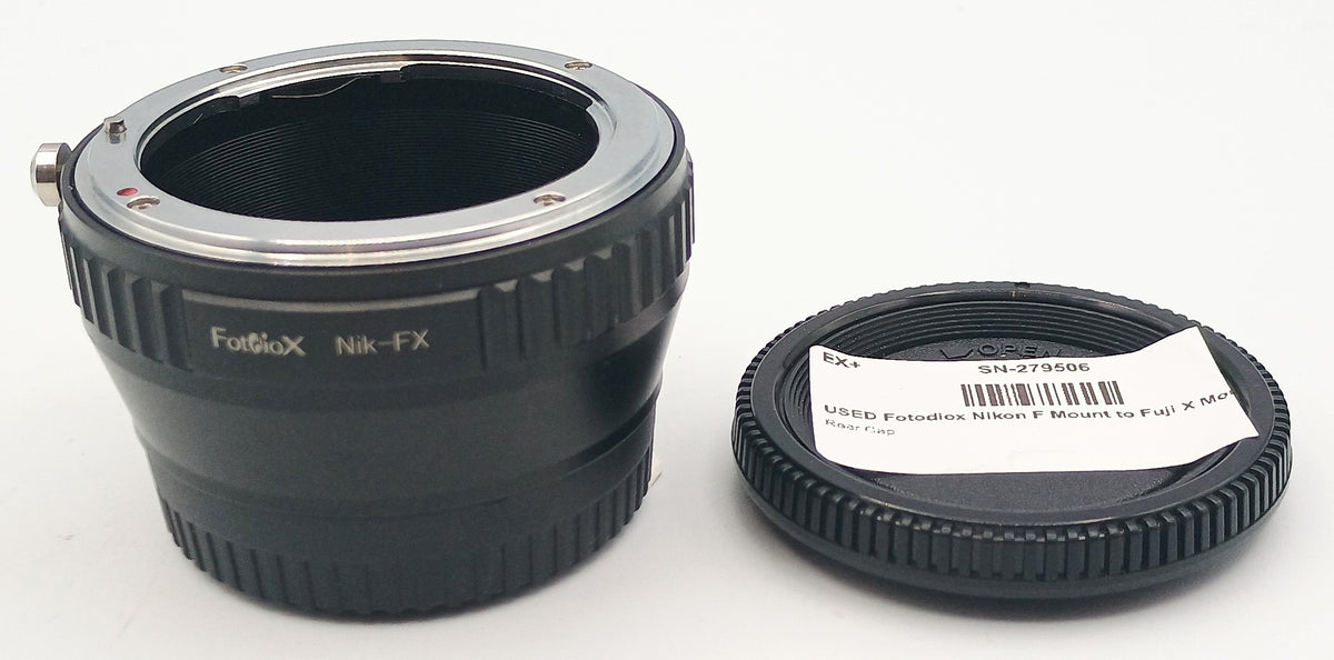 USED Fotodiox Nikon F Mount to Fuji X Mount