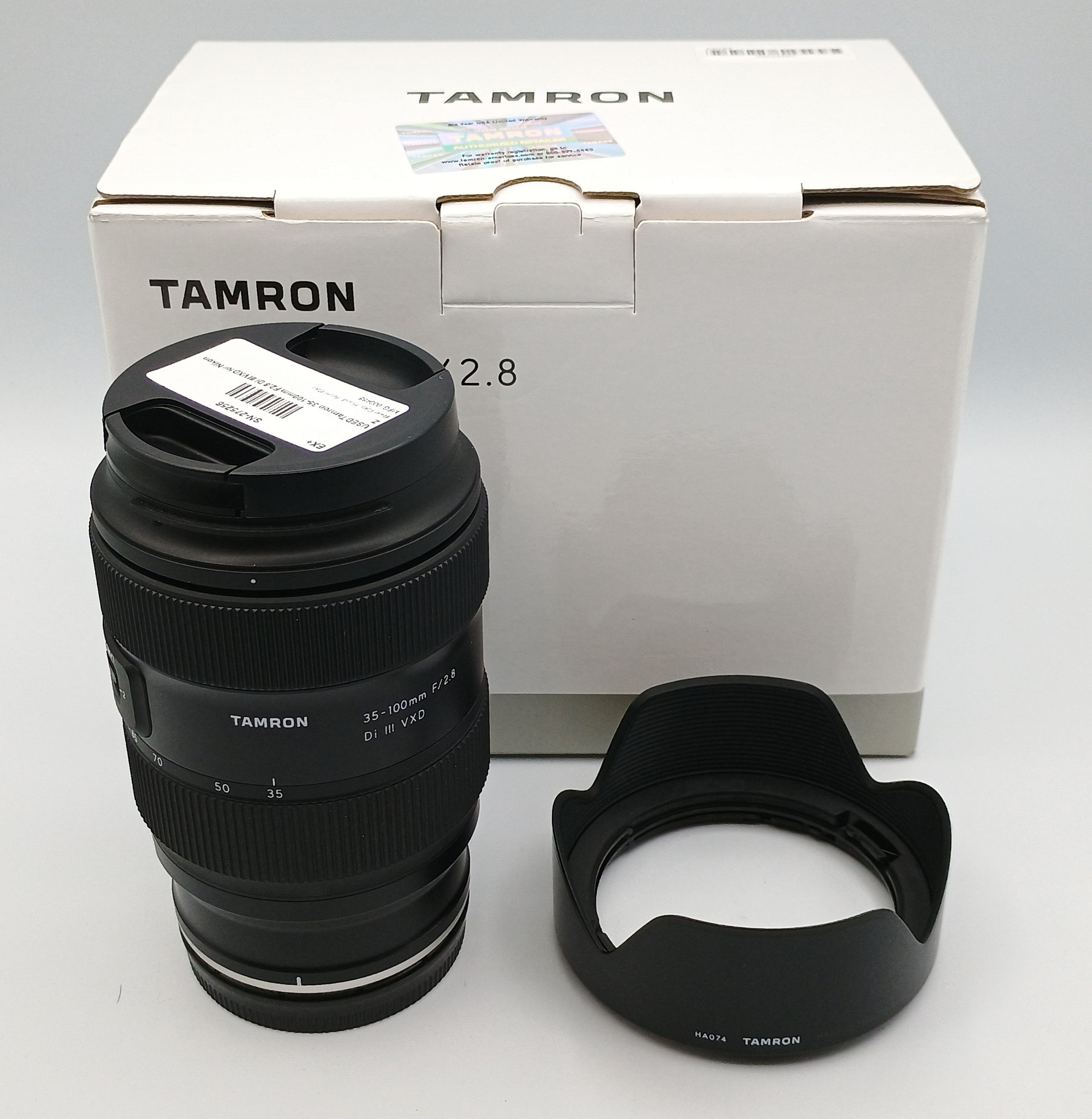 USED Tamron 35-100mm F2.8 Di III VXD for Nikon Z