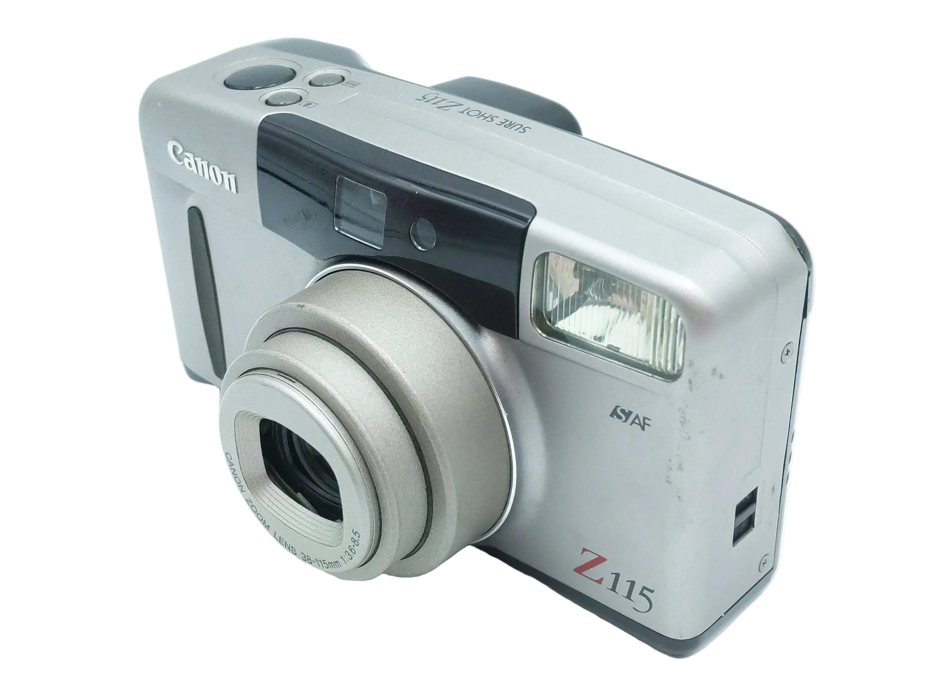 Used Canon Sure Shot Z115 Film Point and Shoot Camera