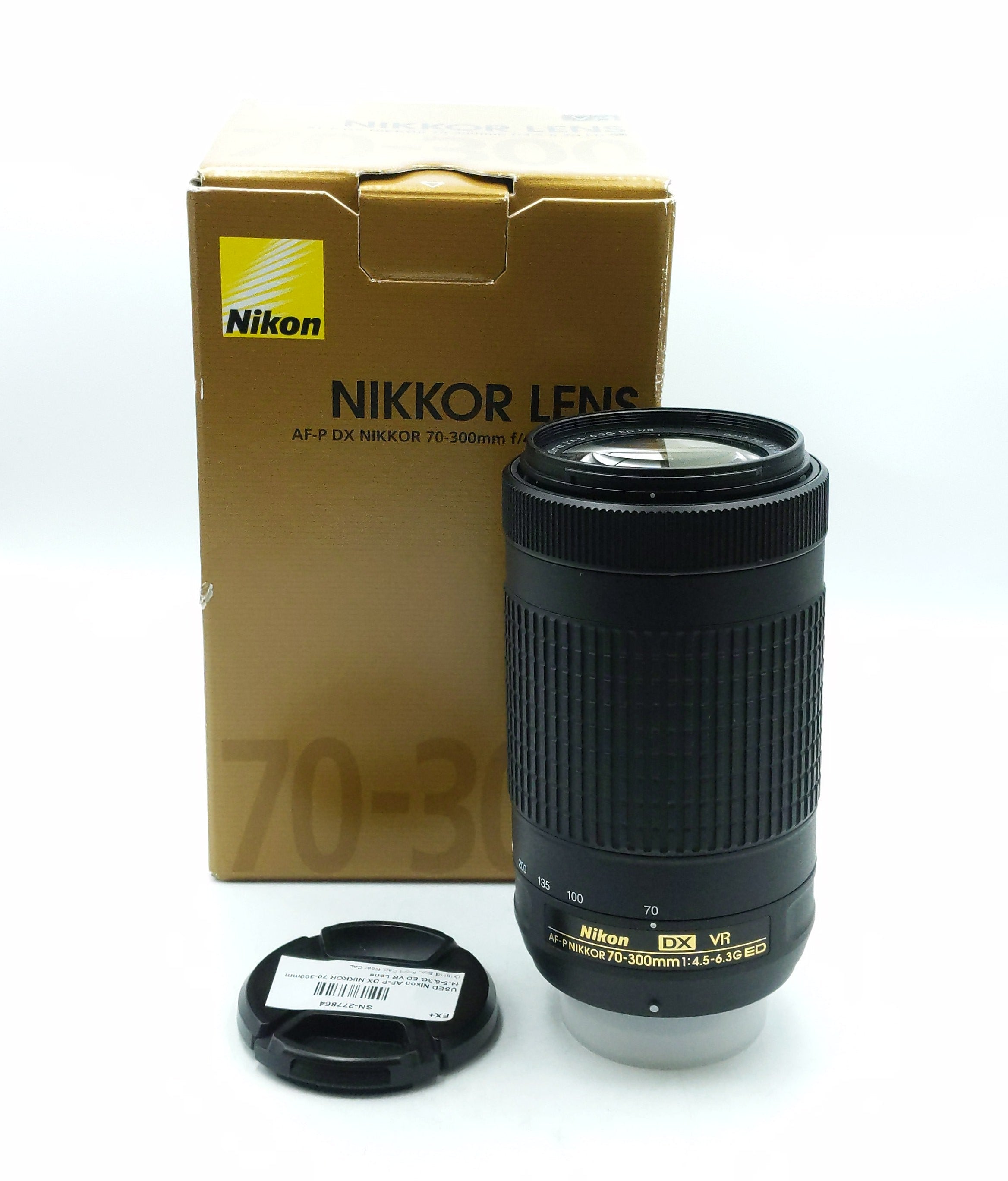 USED Nikon AF-P DX NIKKOR 70-300mm f4.5-6.3G ED VR Lens