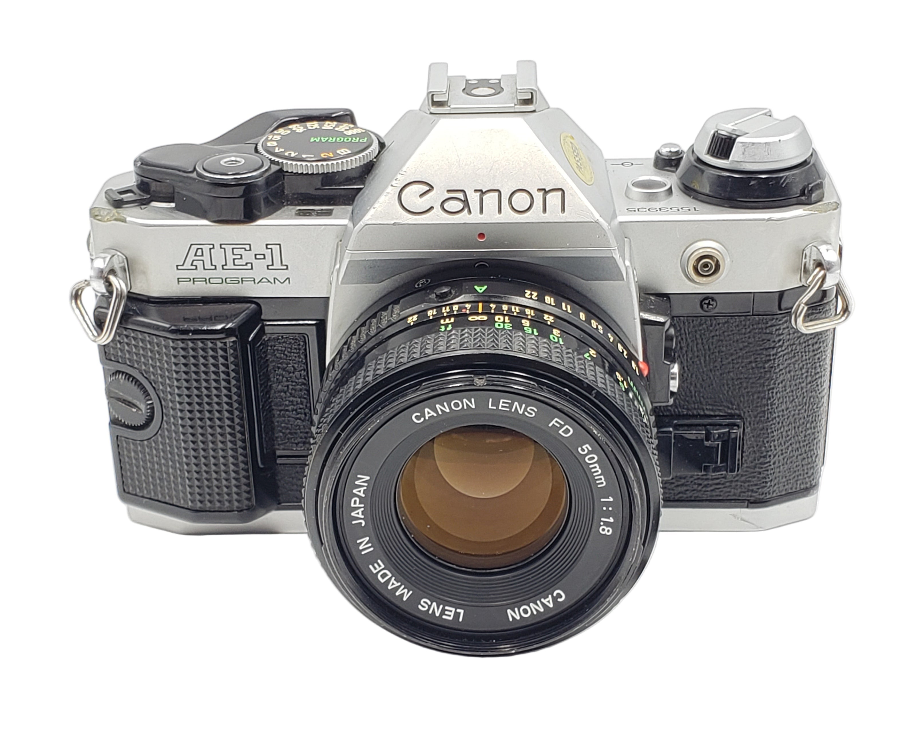 Used Canon AE-1 Program w/ 50mm F1.8 Lens