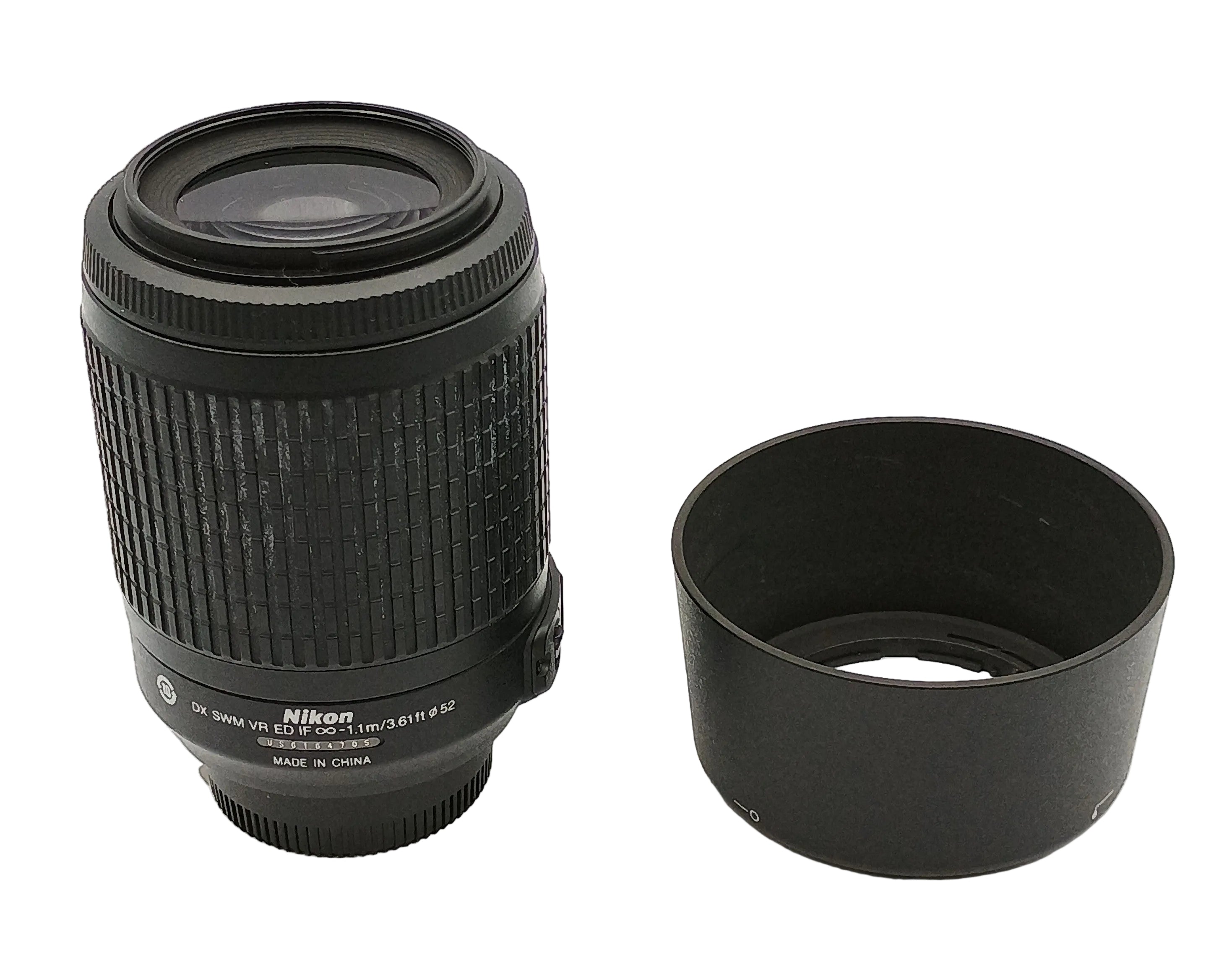USED Nikon 55-200mm F4-5.6 G AF-S VR DX Lens
