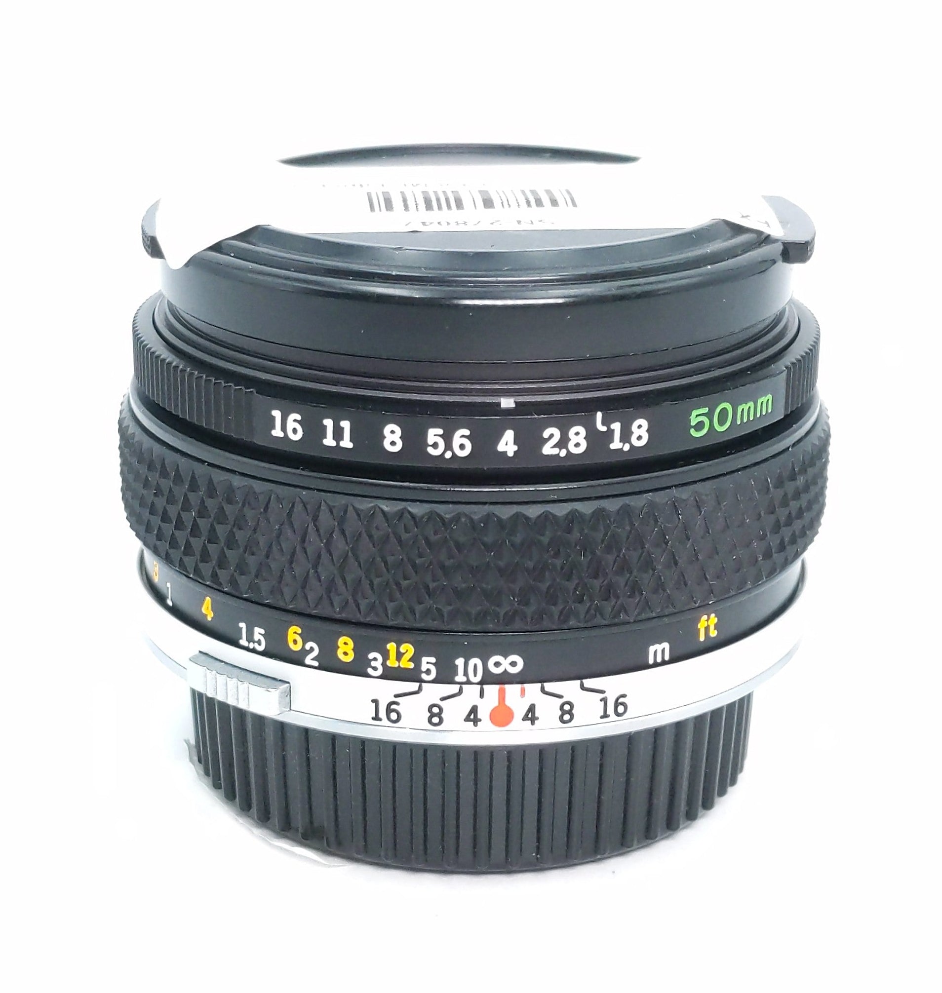 Used Olympus 50mm F1.8 MF Film Lens