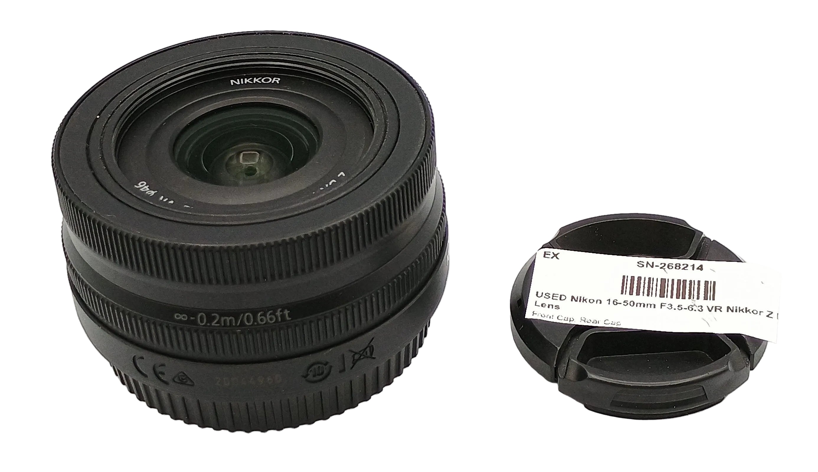 USED Nikon 16-50mm F3.5-6.3 VR Nikkor Z DX Lens