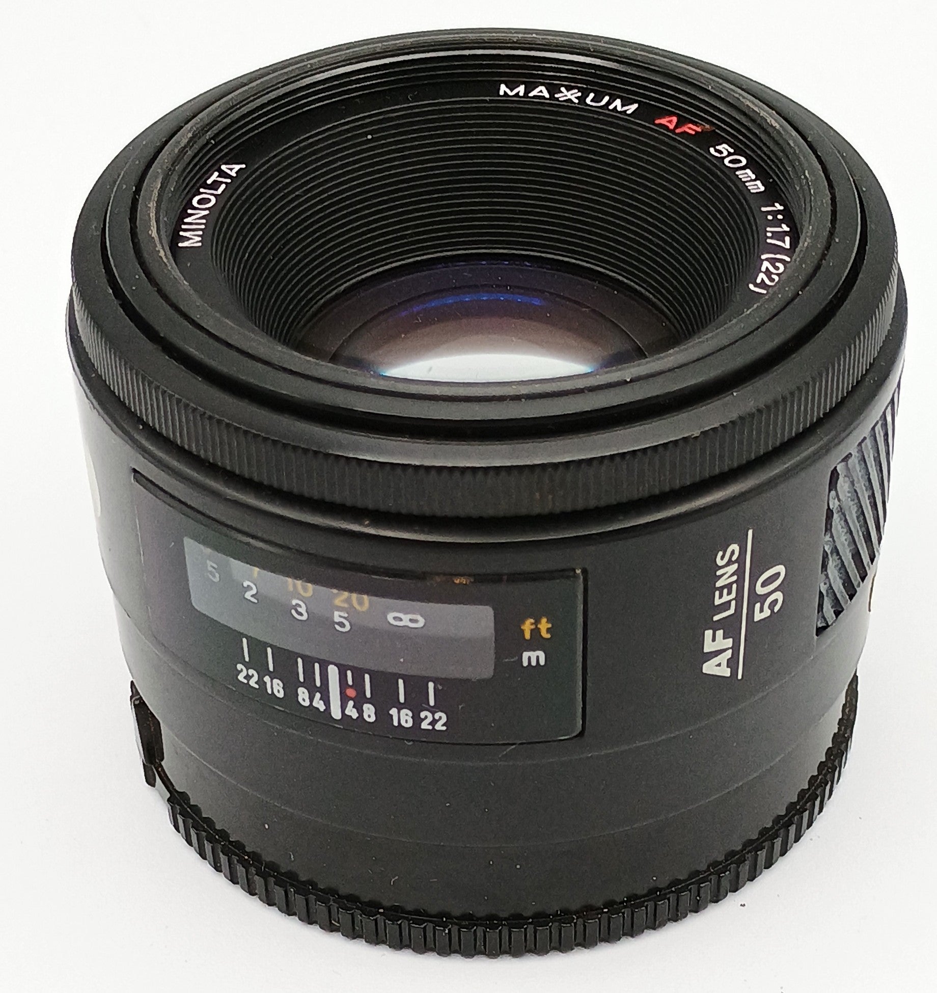 Used Minolta 50mm f1.7 AF Lens