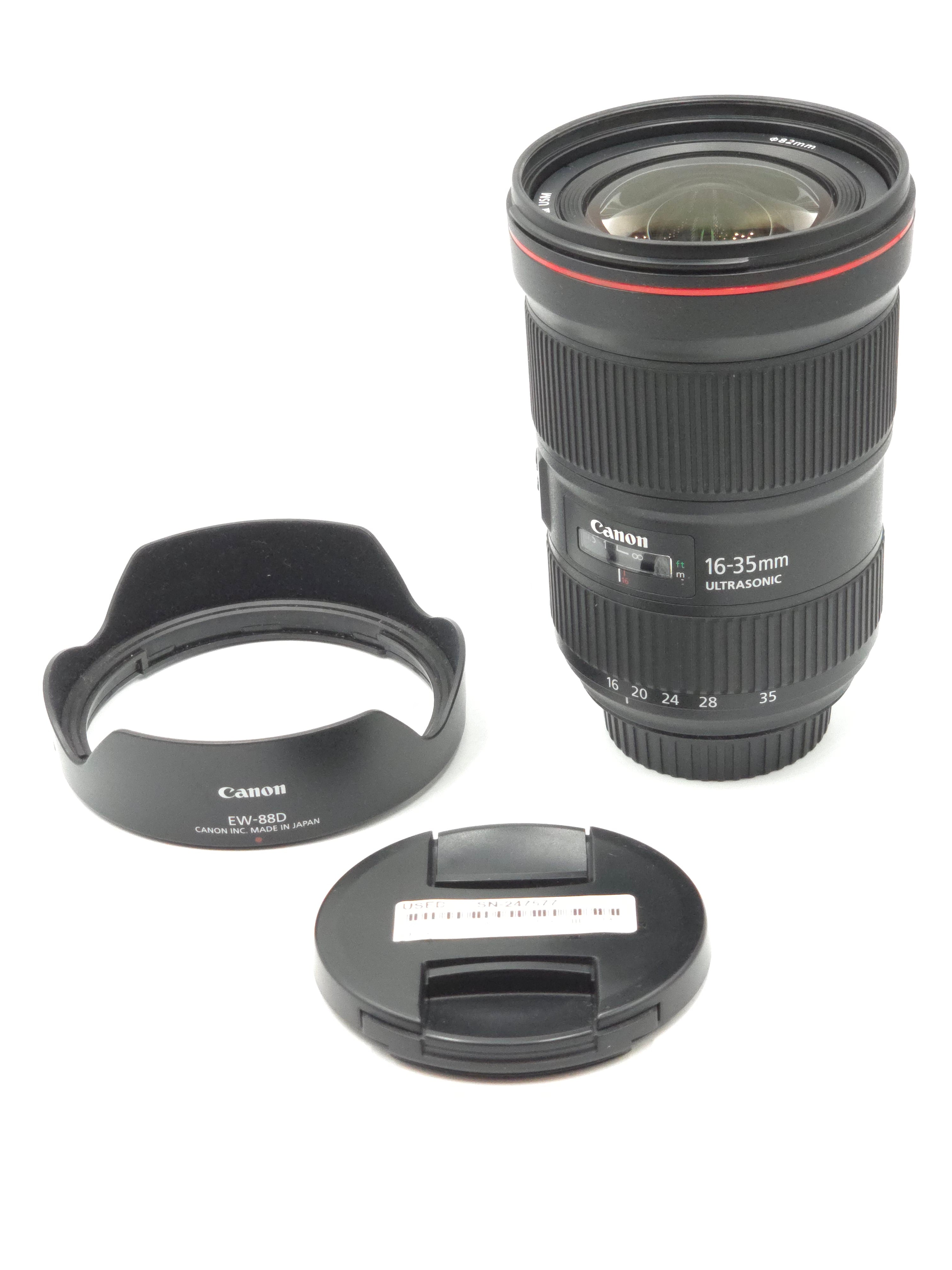 USED Canon 16-35mm f2.8 L III USM EF Lens