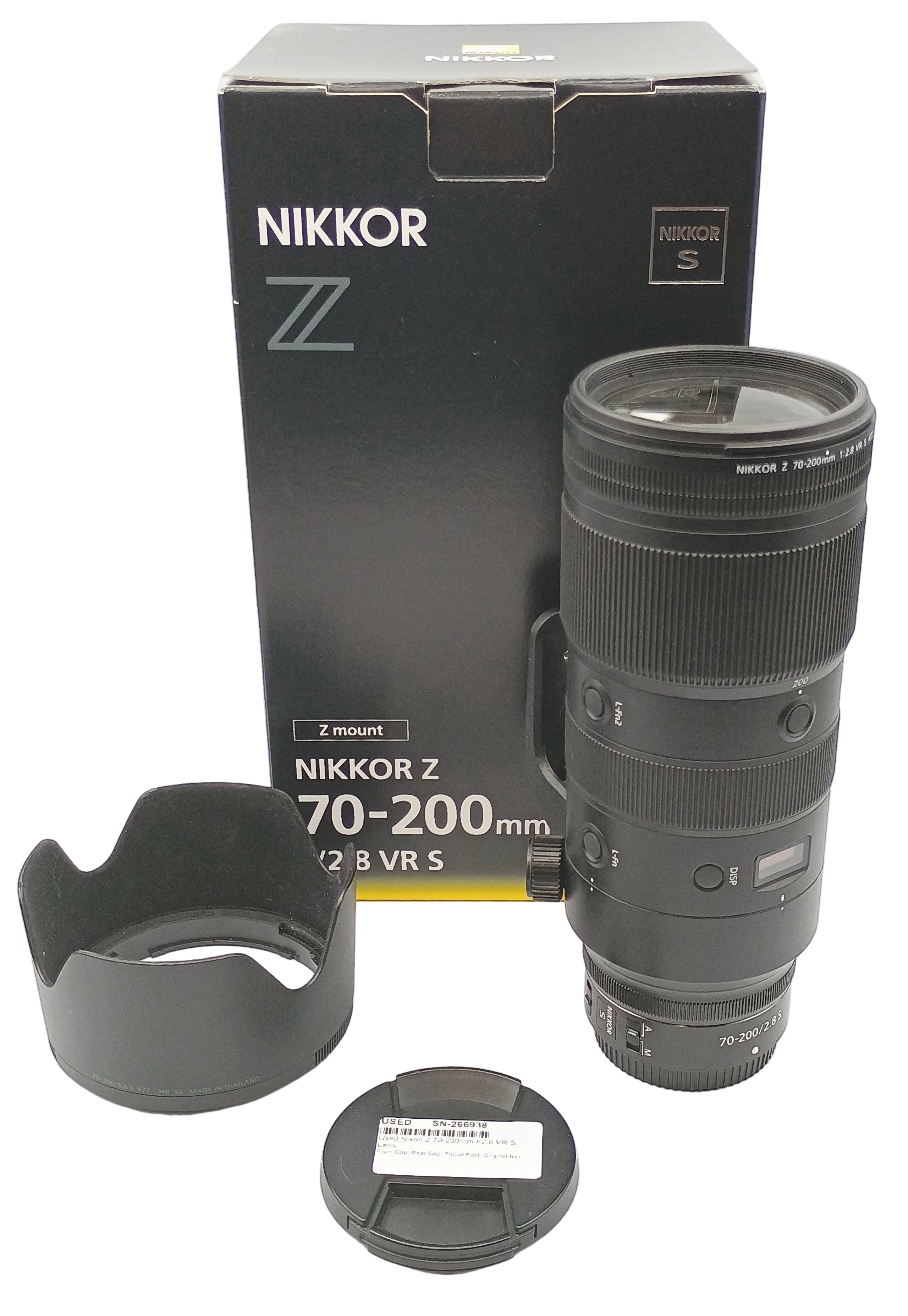 Used Nikon Z 70-200mm F2.8 VR S Lens