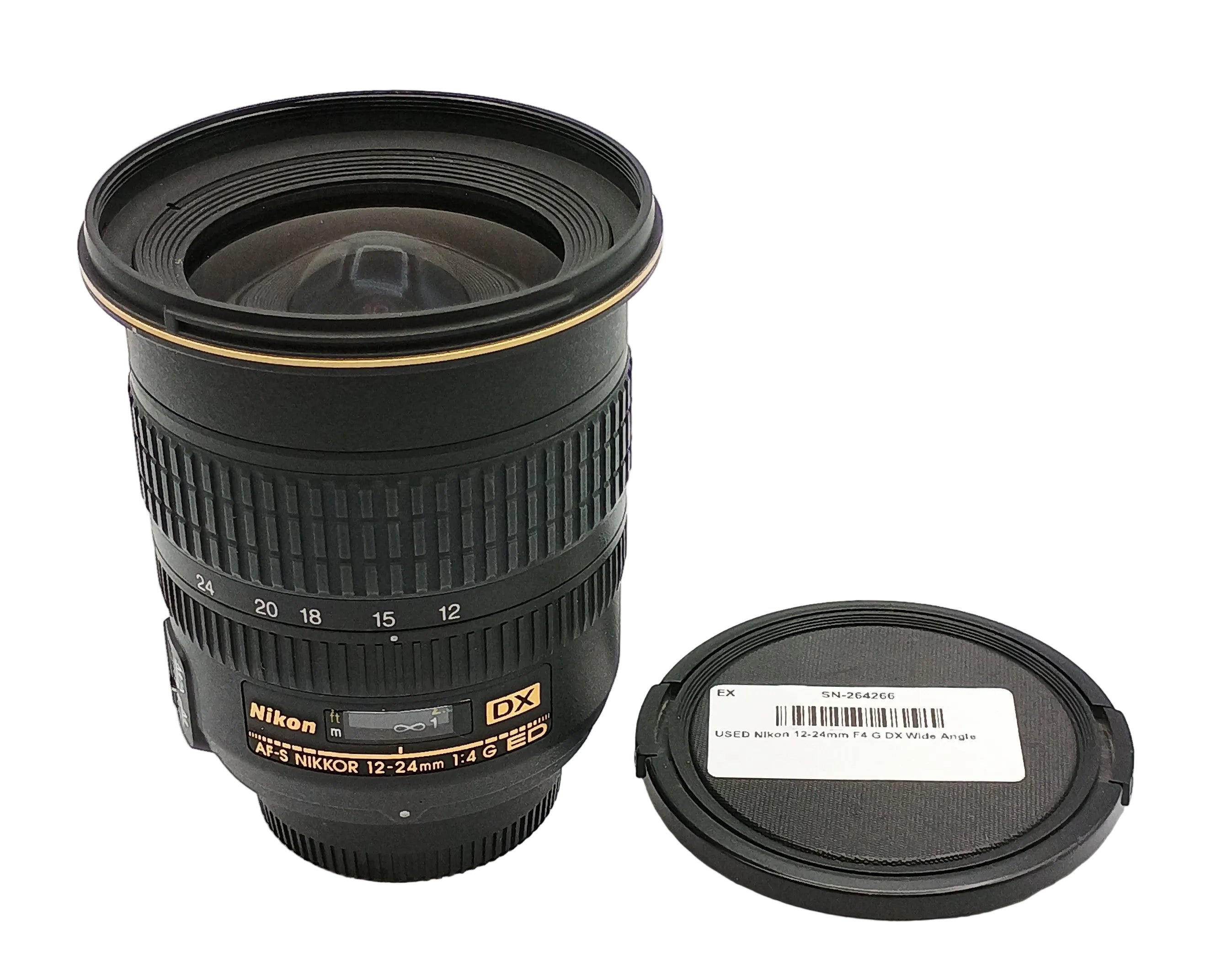 USED Nikon 12-24mm F4 G DX Wide Angle