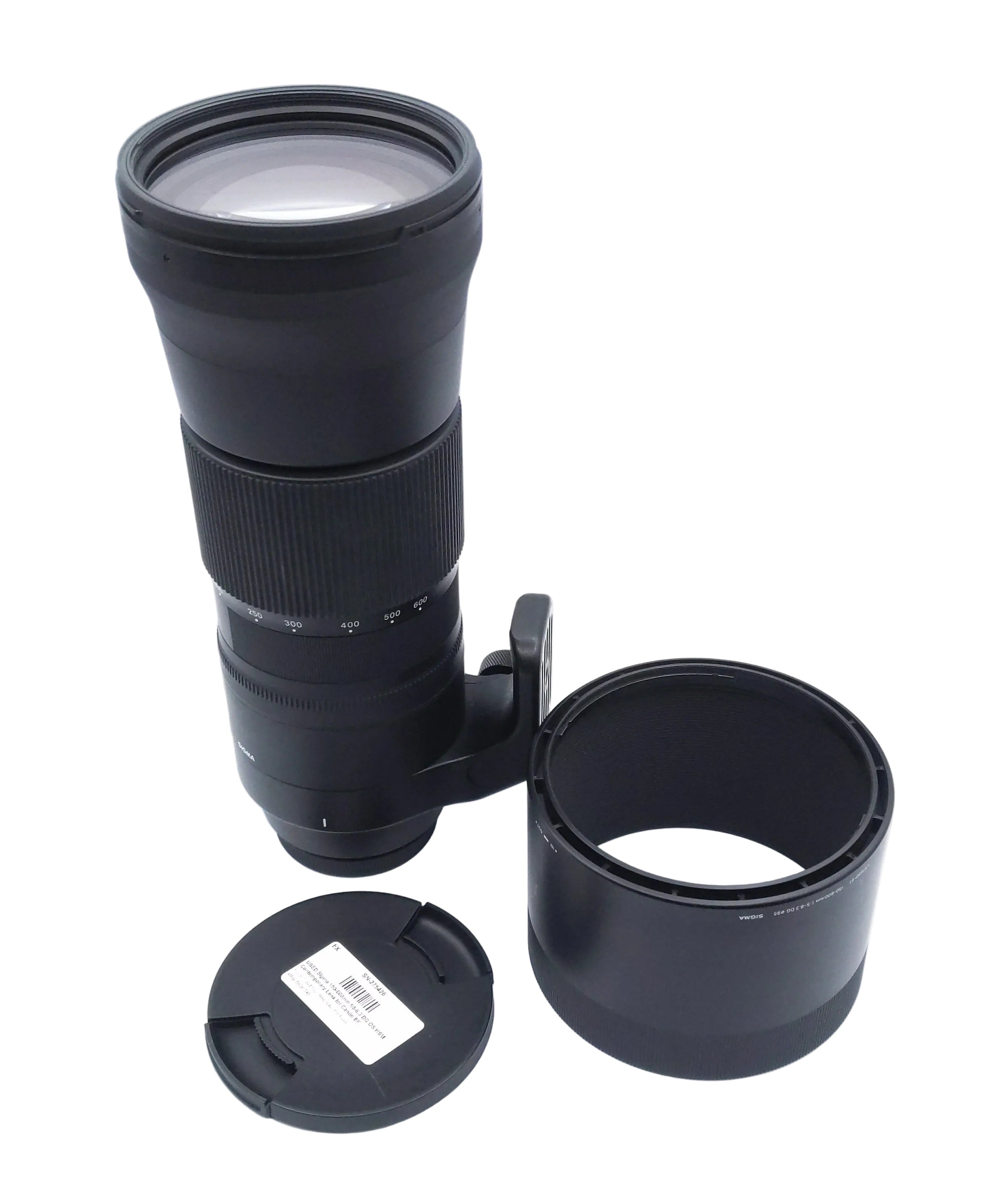 【購入前コメント】SIGMA 150-600mm Canon EFマウント用 USED Sigma 150-600mm f/5-6.3 DG OS HSM Contemporary Lens for Canon EF