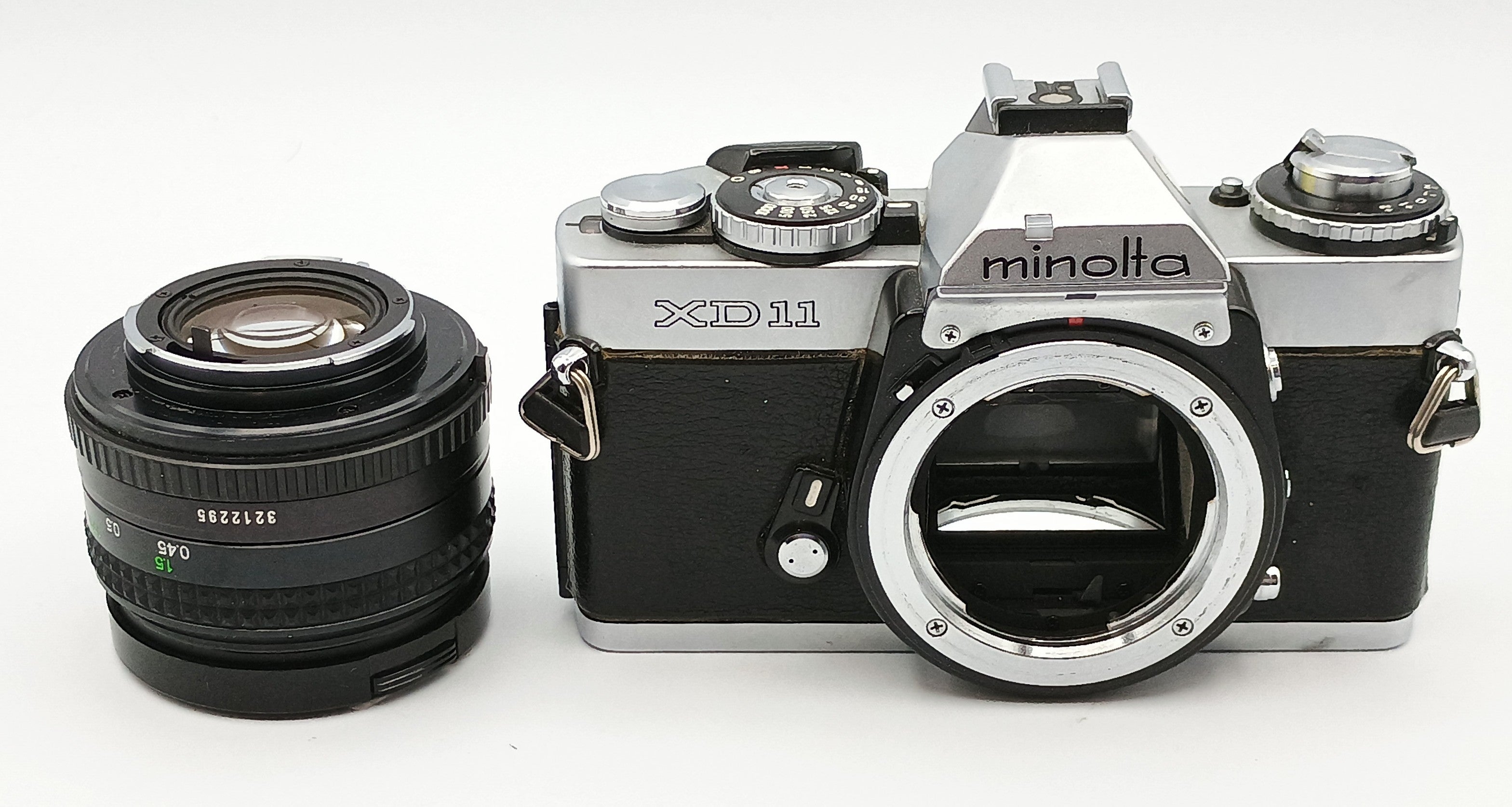 Used Minolta XD11 Film Camera w/ 50mm f1.4 Rokkor-X