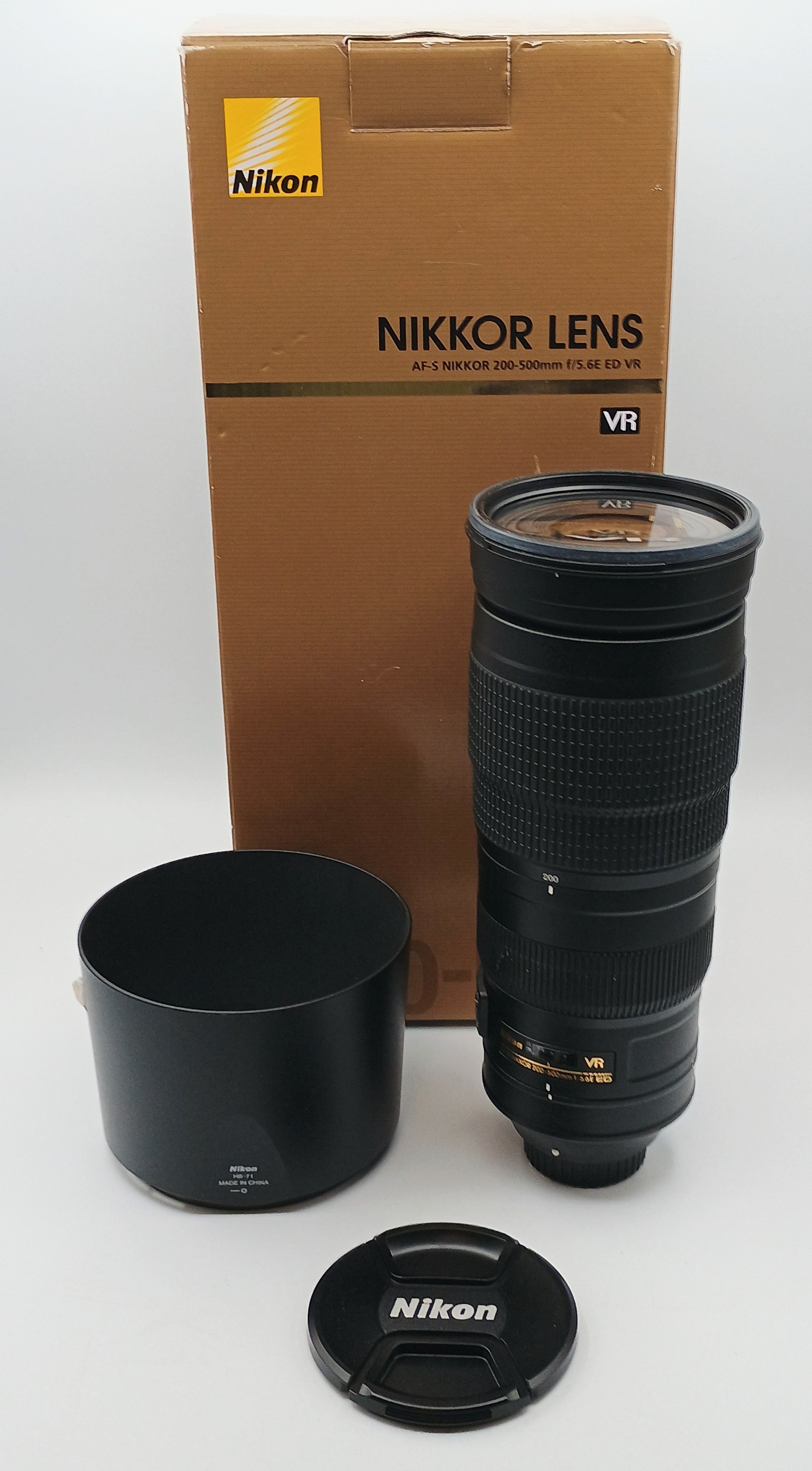 USED Nikon 200-500mm F5.6E ED VR AF-S Lens