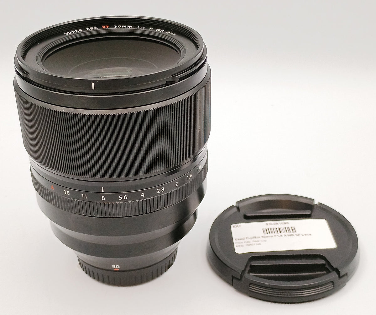 Used Fujifilm 50mm F1.0 R WR XF Lens