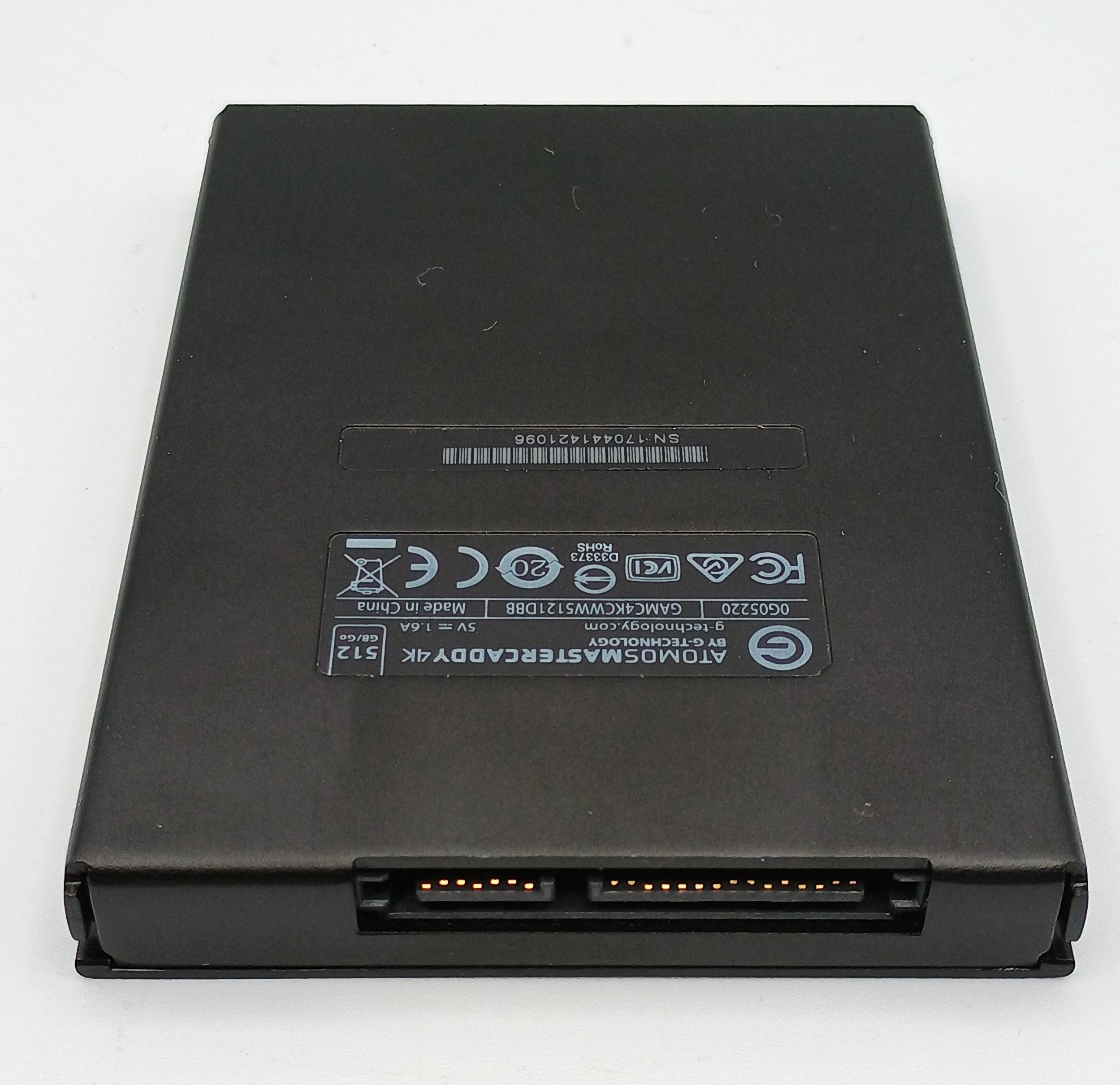 Used Atomos 512GB in MasterCaddy 4k (Legacy)
