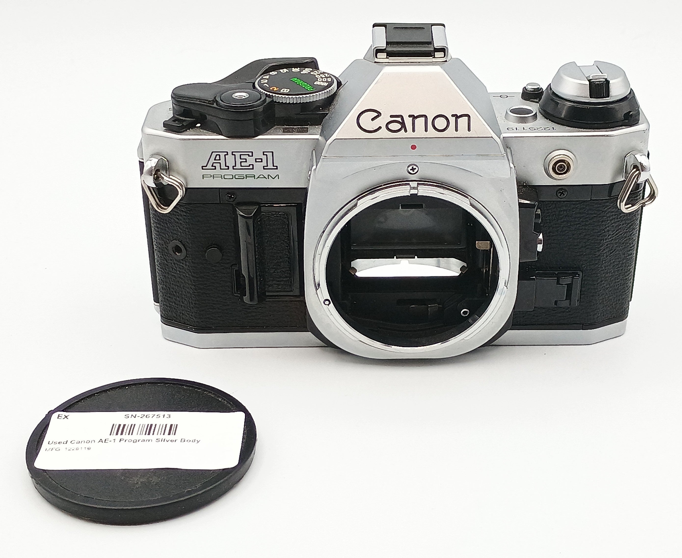 Used Canon AE-1 Program Silver Body