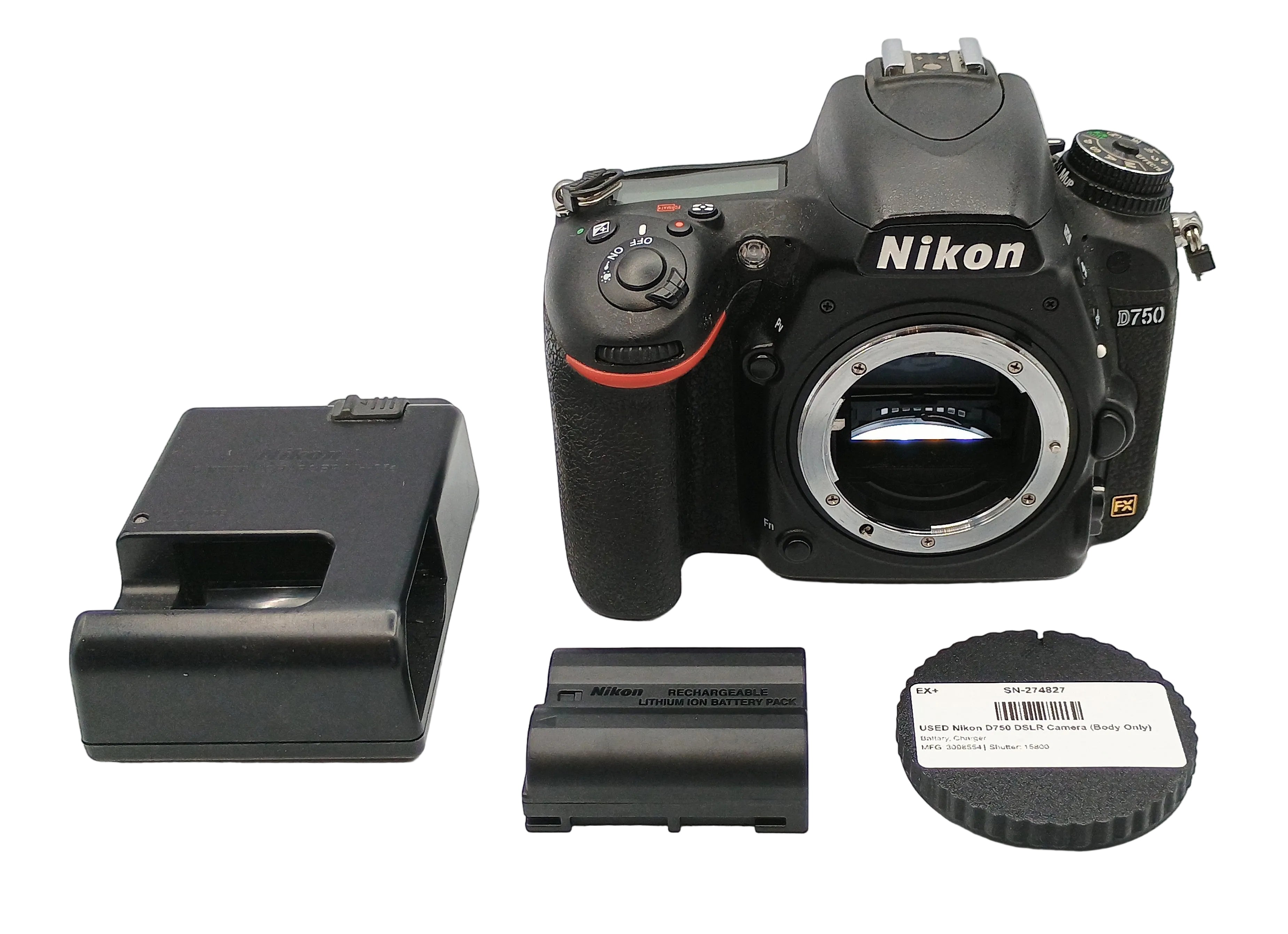 USED Nikon D750 DSLR Camera (Body Only)