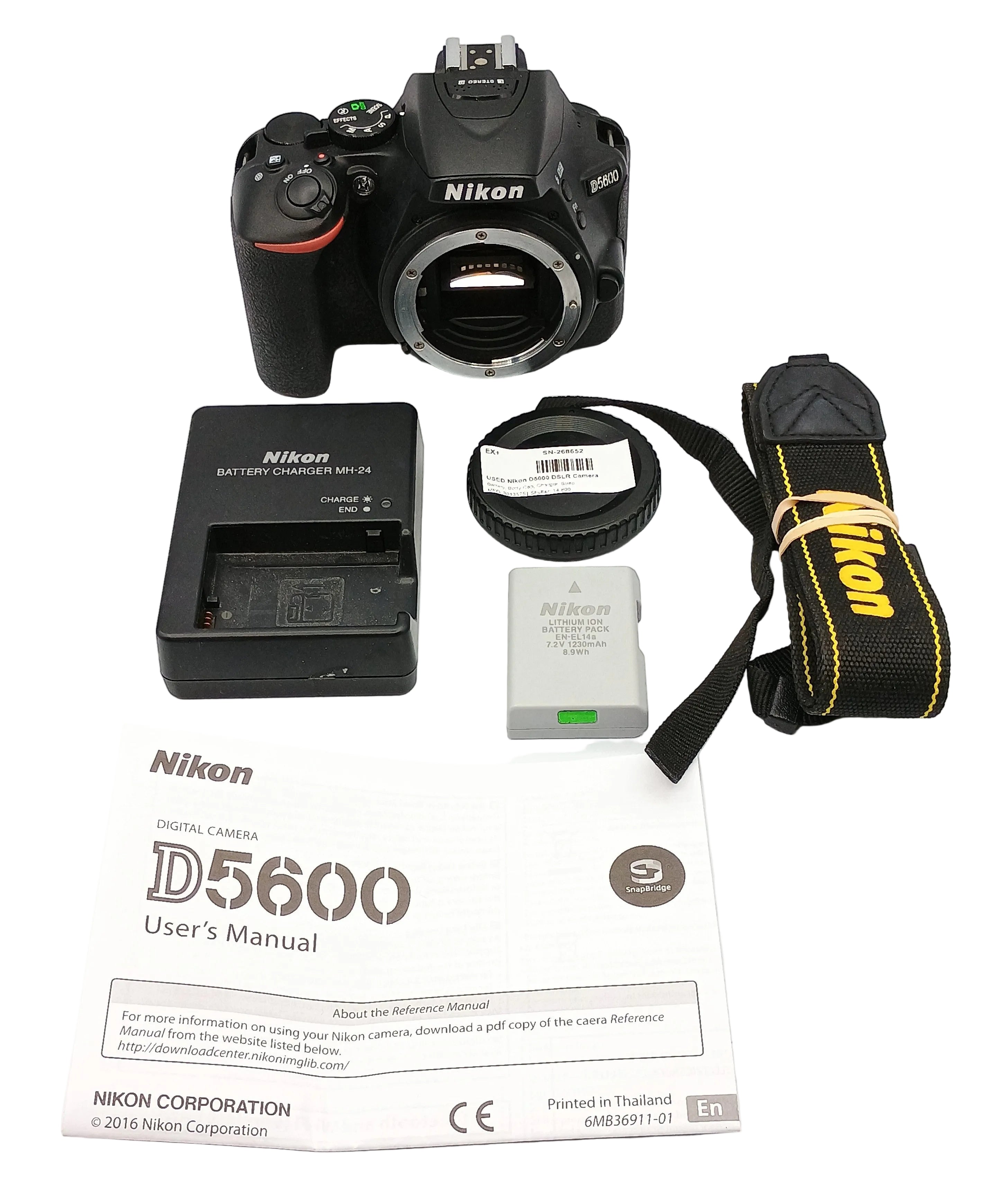 USED Nikon D5600 DSLR Camera
