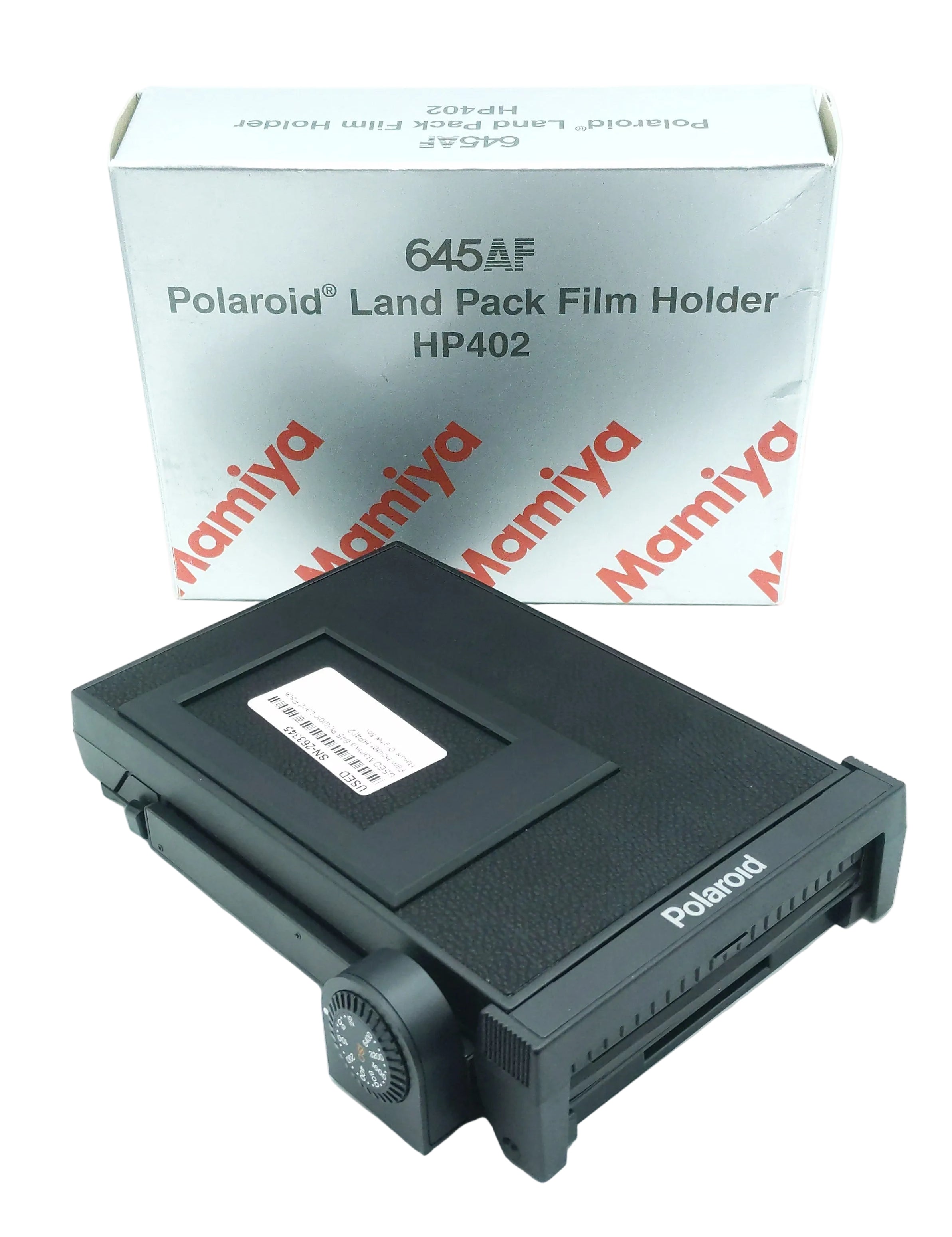USED Mamiya 645 Polaroid Land Pack Film Holder HP402