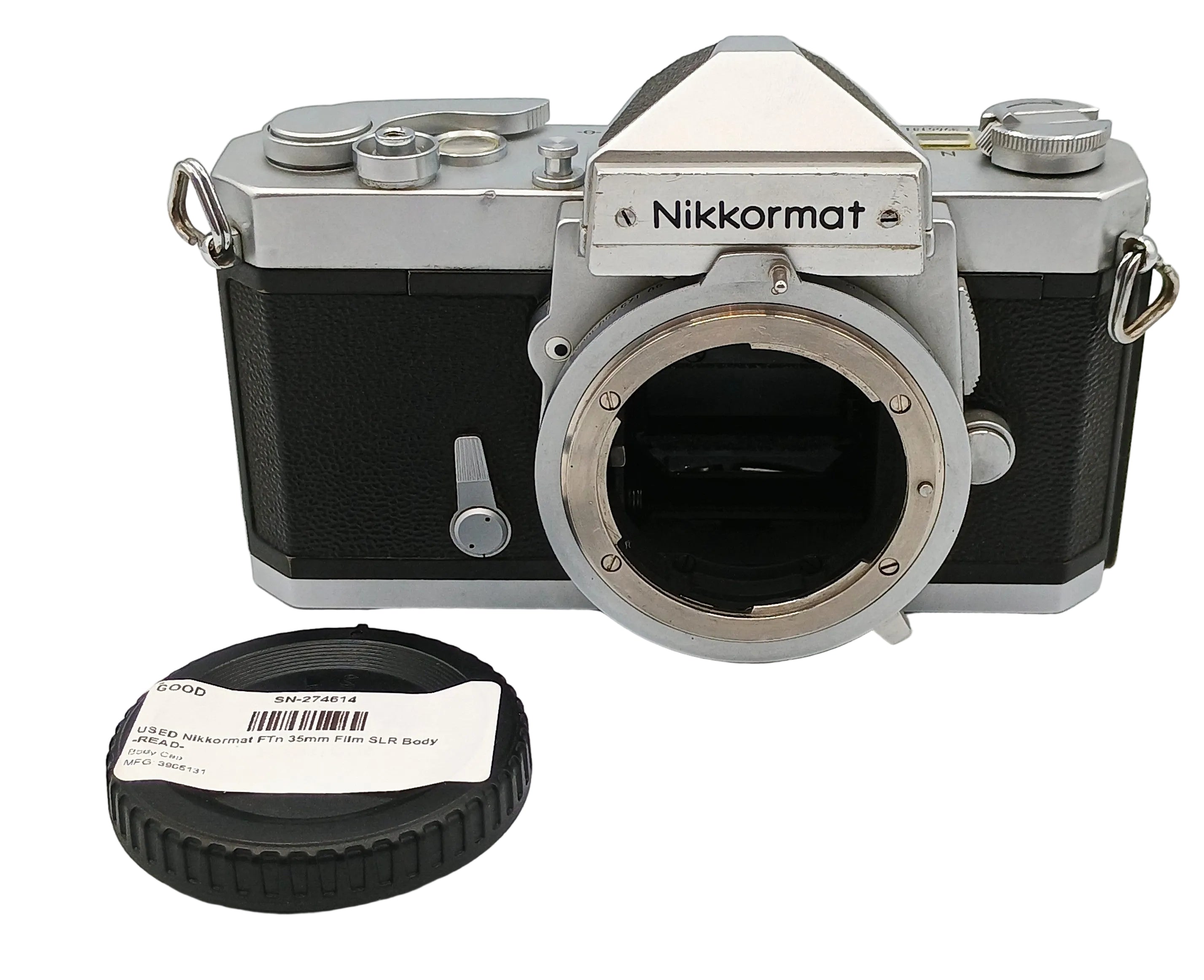 USED Nikkormat FTn 35mm Film SLR Body -READ-