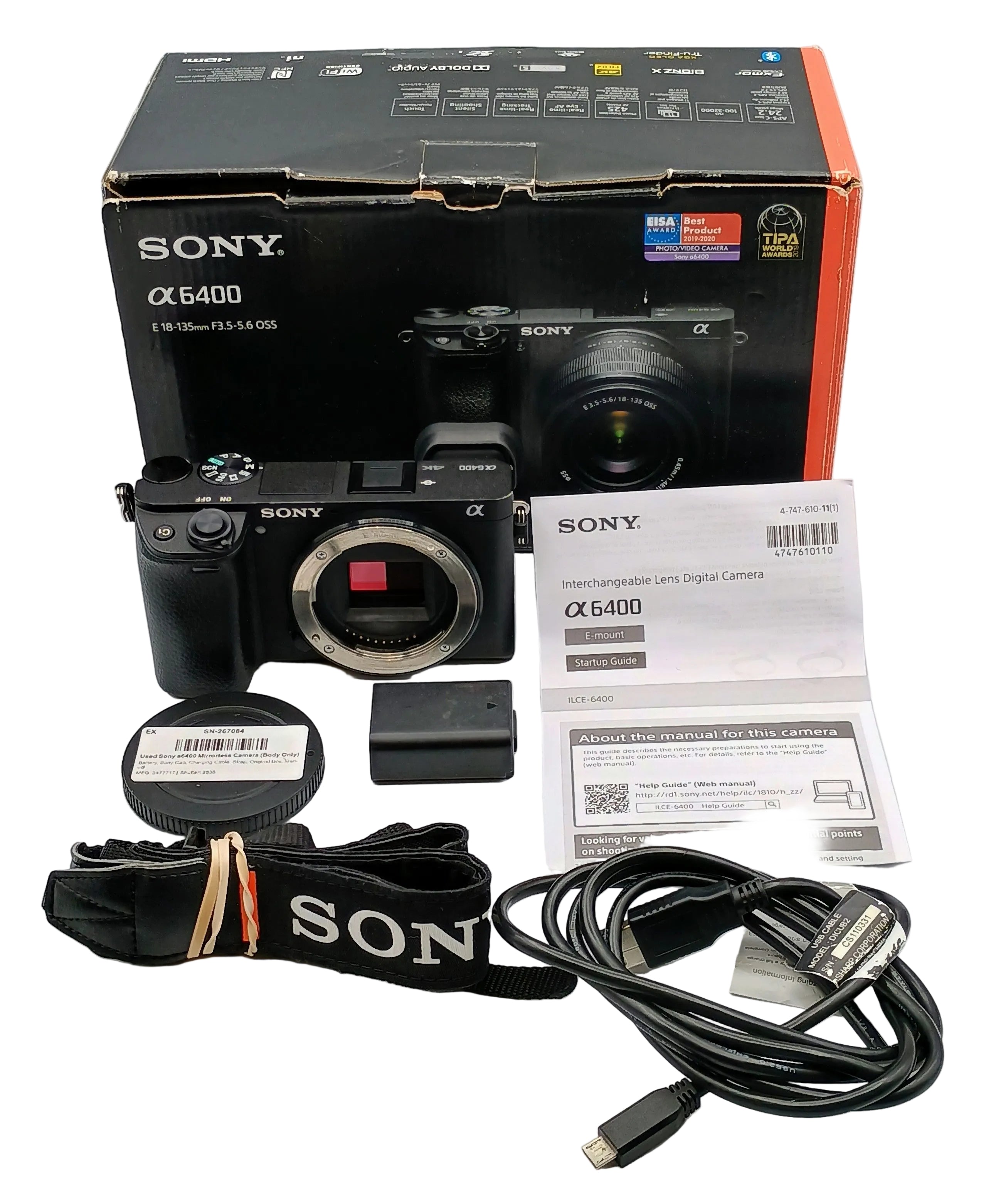 Used Sony a6400 Mirrorless Camera (Body Only)