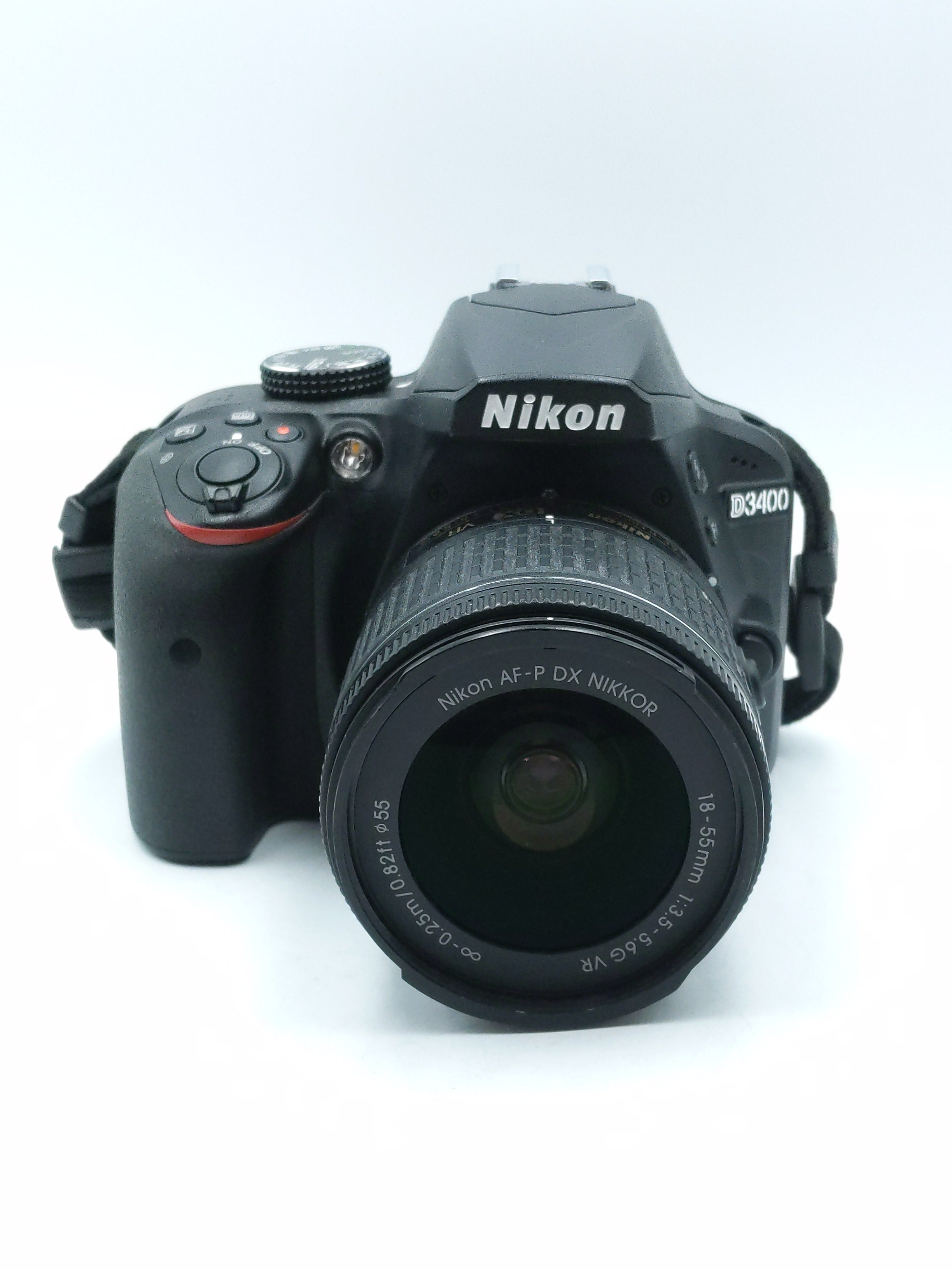 USED Nikon D3400 Digital SLR Kit (Black) with AF-P 18-55mm f3.5-5.6 G VR DX Lens