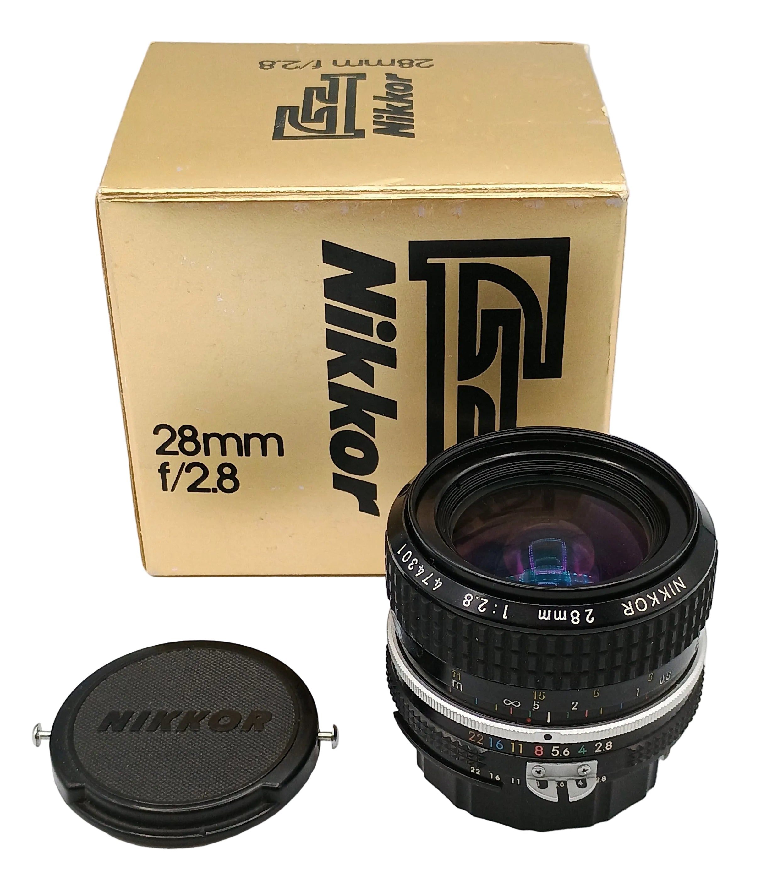 Used Nikon 28mm f2.8 AI Lens
