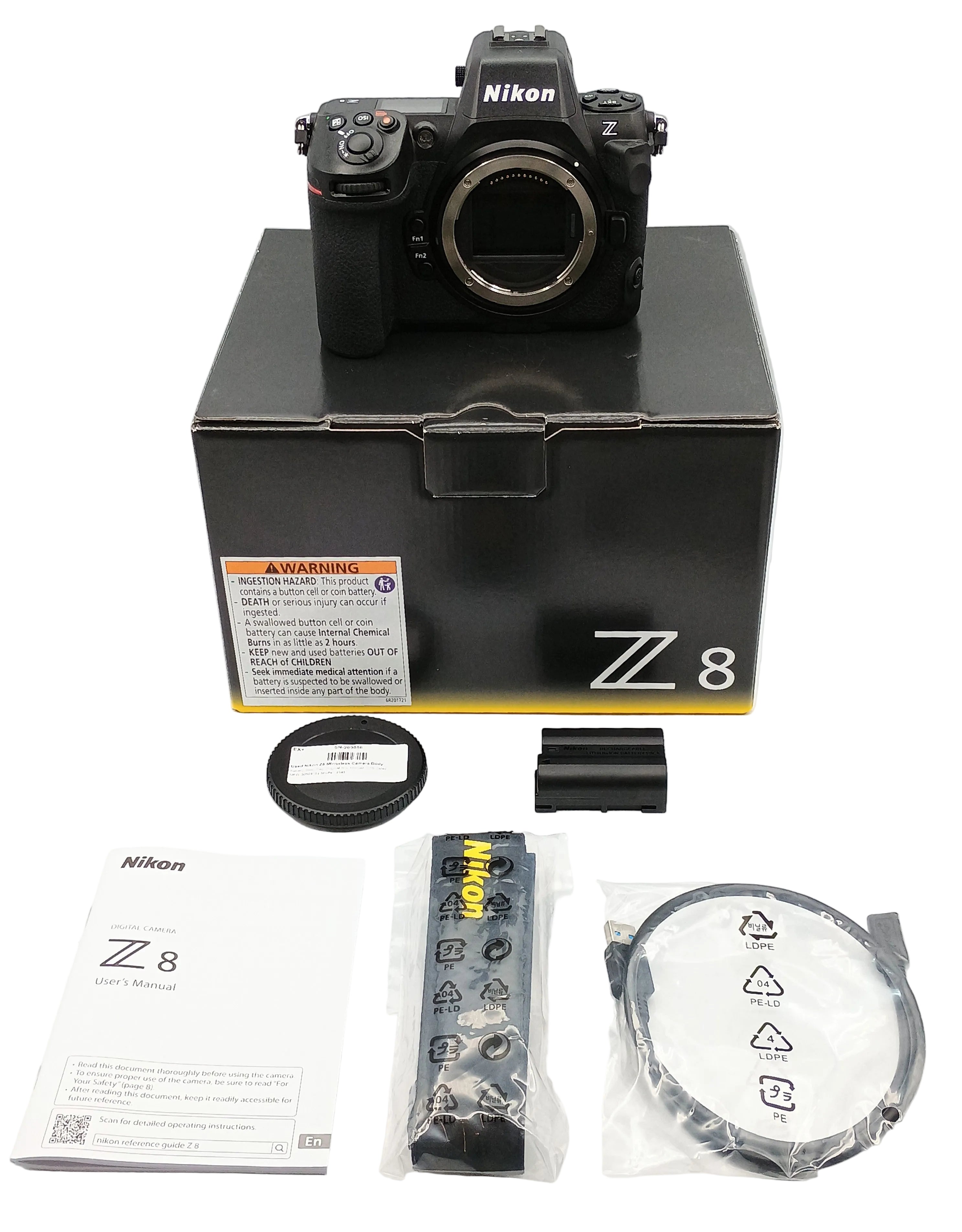 Used Nikon Z8 MIrrorless Camera Body