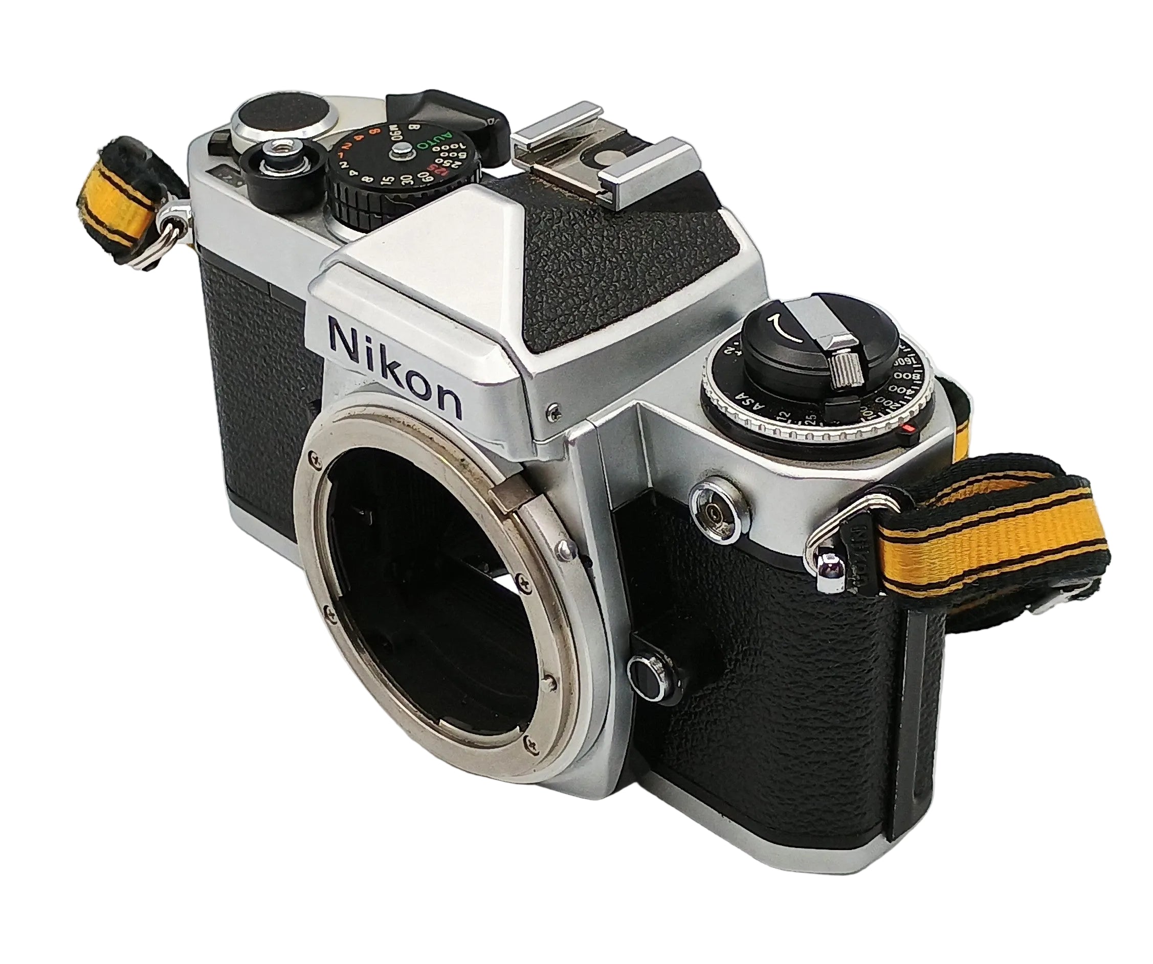 Nikon FE Film SLR Camera Body (Chrome)