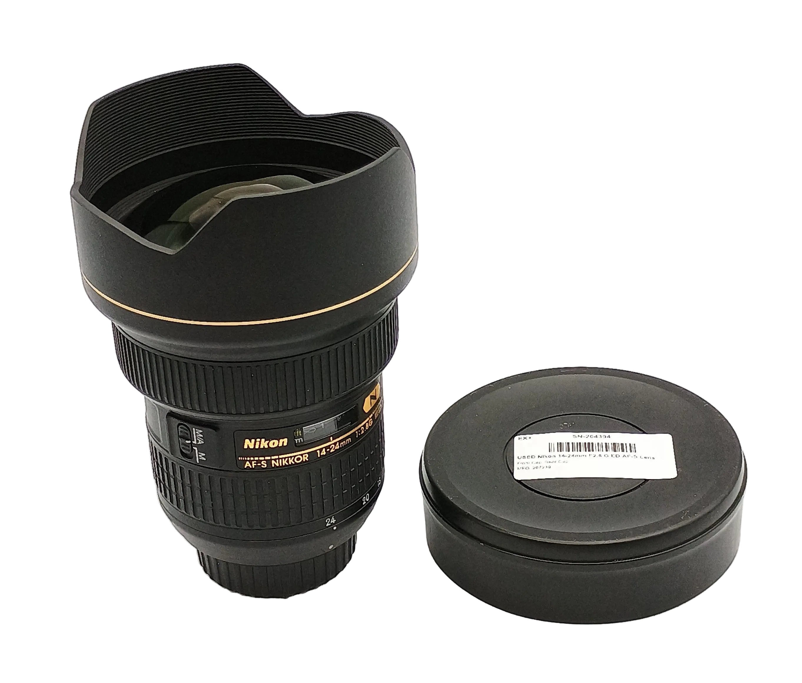 USED Nikon 14-24mm F2.8 G ED AF-S Lens USED Nikon 14-24mm F2.8 G ED AF-S Lens