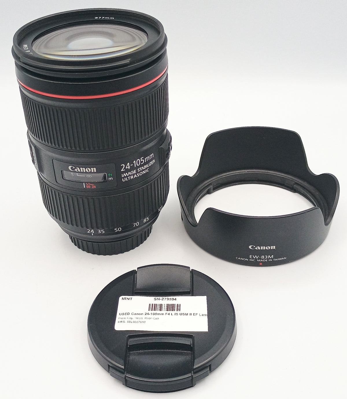 USED Canon 24-105mm F4 L IS USM II EF Lens