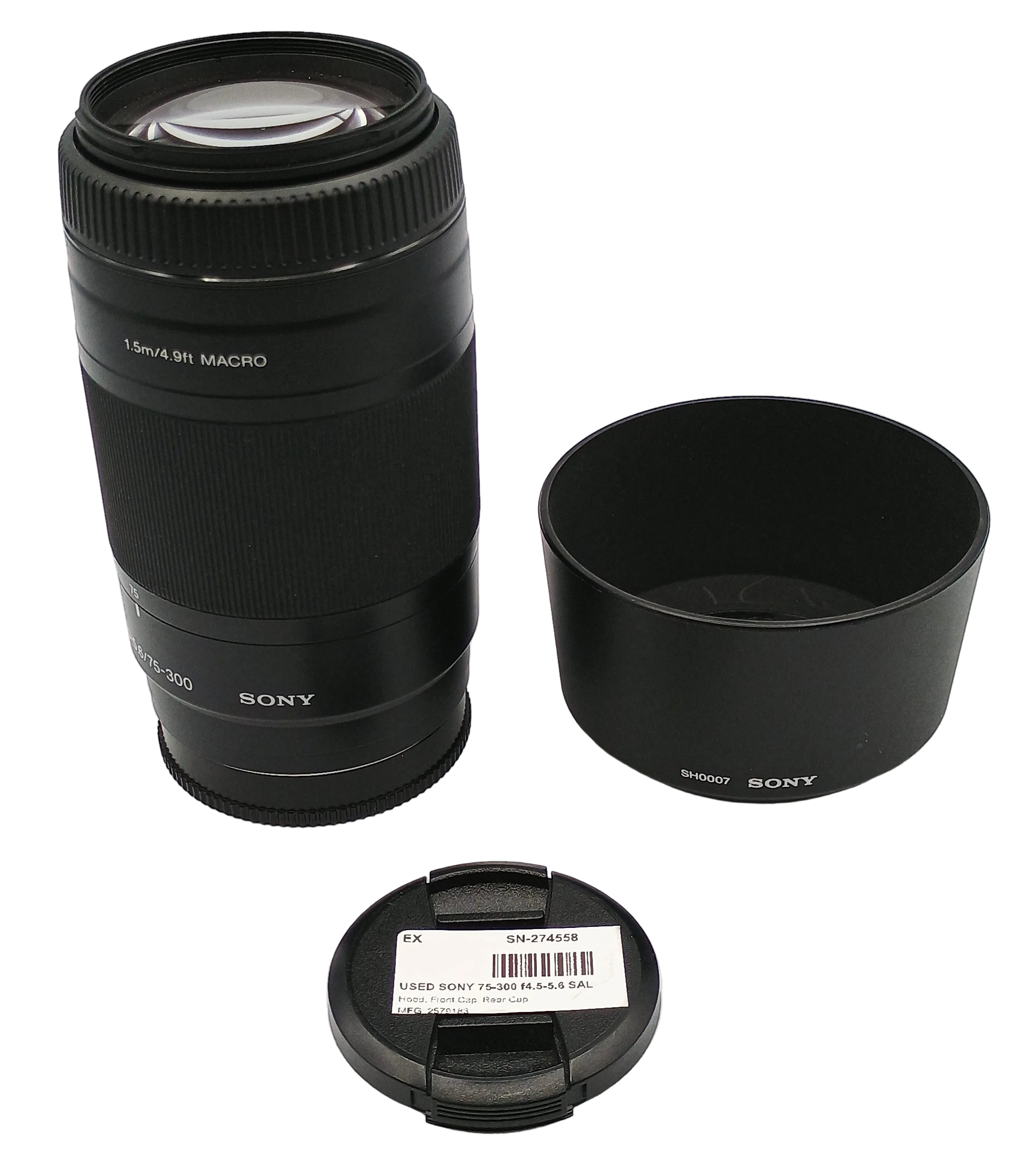 USED SONY 75-300 f4.5-5.6 SAL