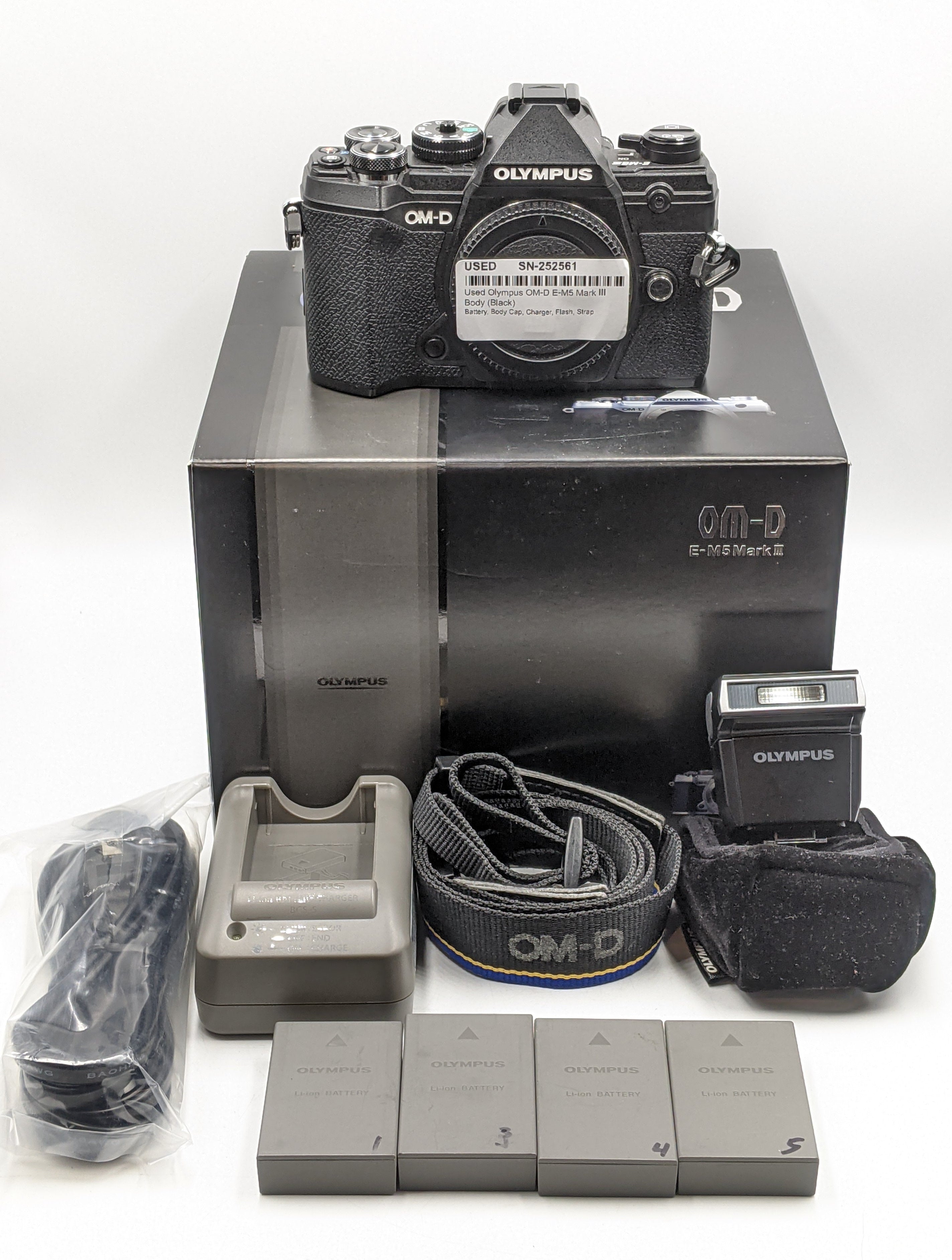 Used Olympus OM-D E-M5 Mark III Body (Black)