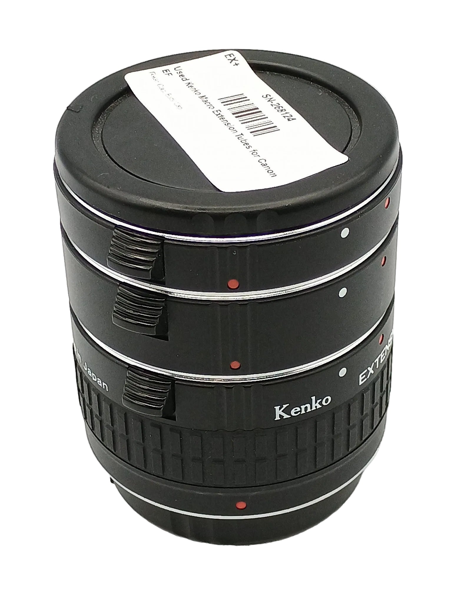 Used Kenko Macro Extension Tubes for Canon EF