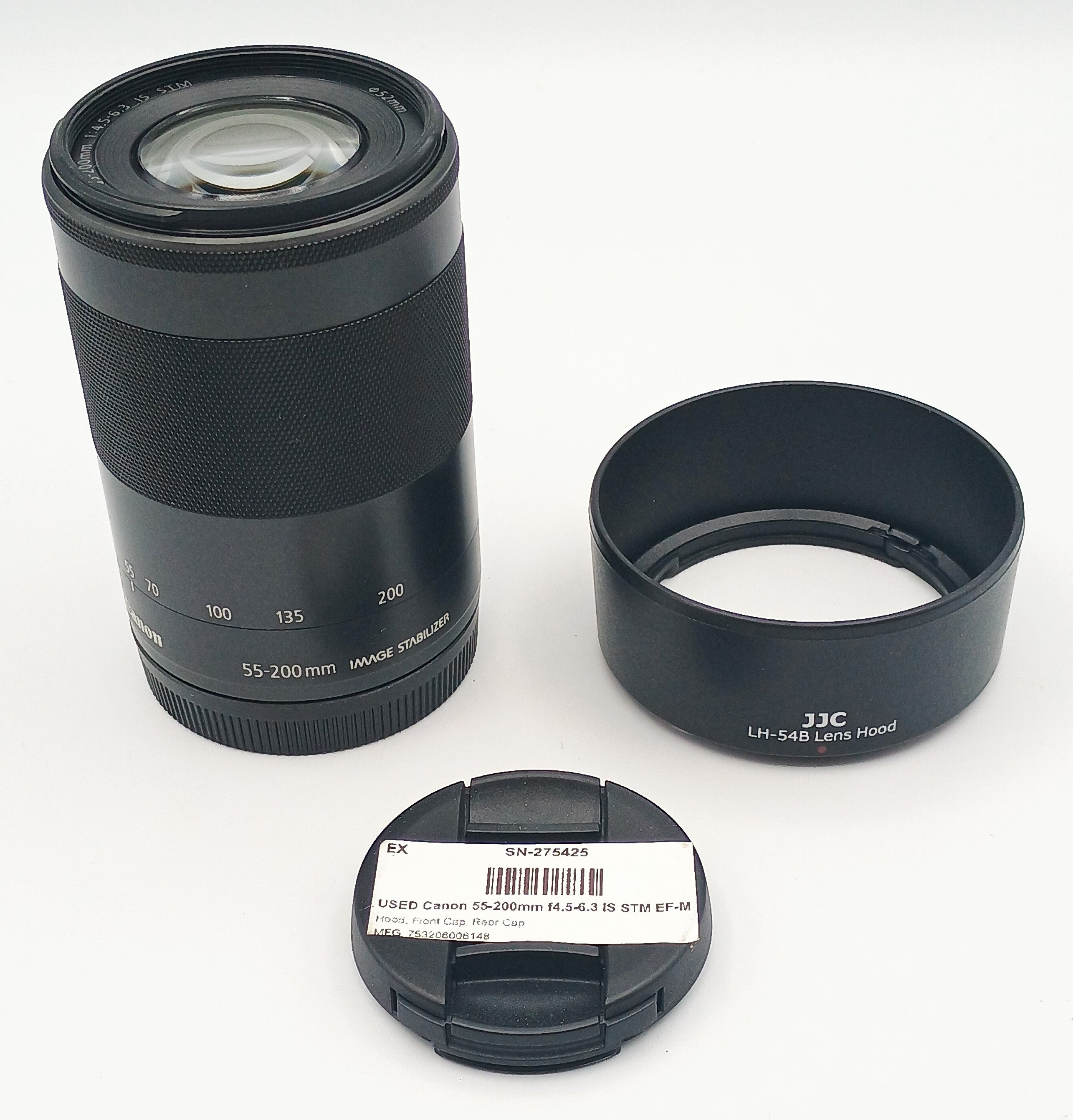 Canon キャノン/カメラレンズ/EF-M 55-200/F4.5-6.3/951211002607/Bランク/24【中古】 USED Canon 55-200mm f4.5-6.3 IS STM EF-M